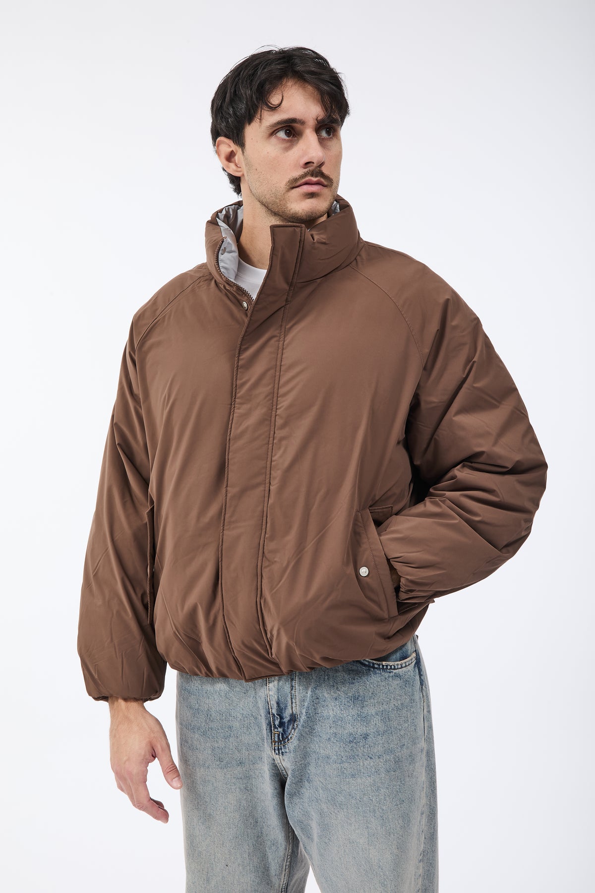 Piumino Imperial Cropped Moro 025