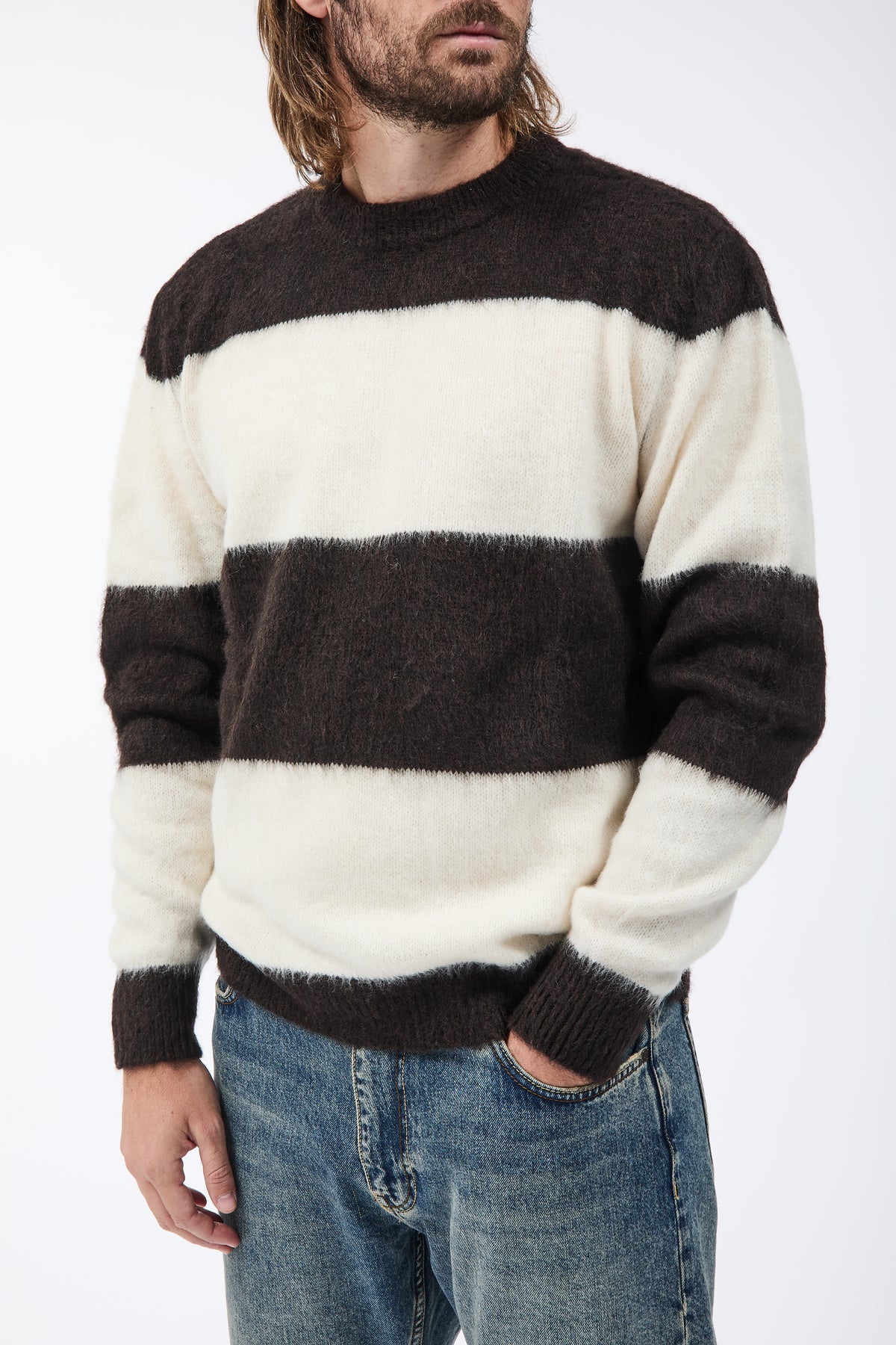 Maglione Berna Righe Moro