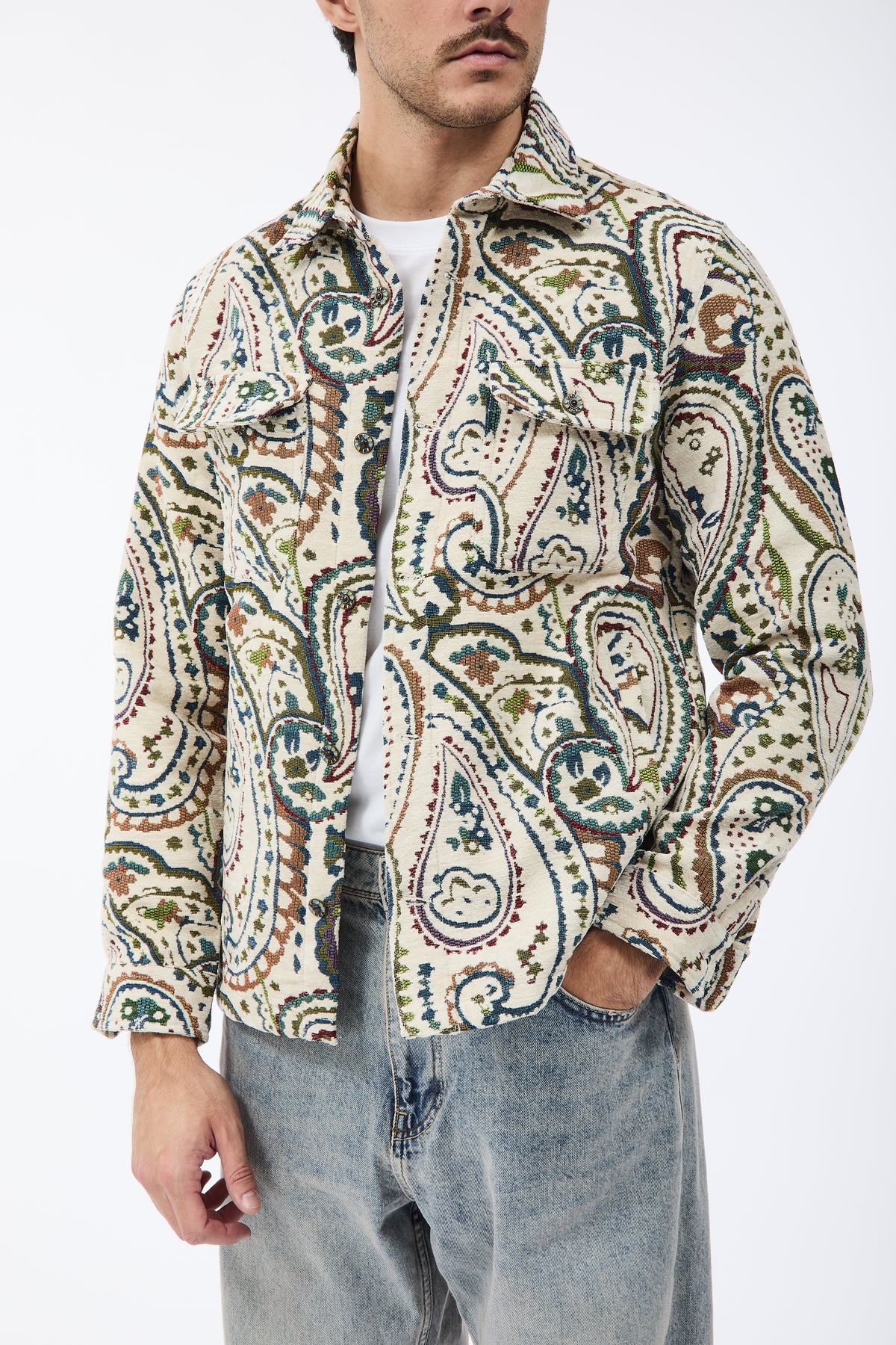 Overshirt Berna Paisley