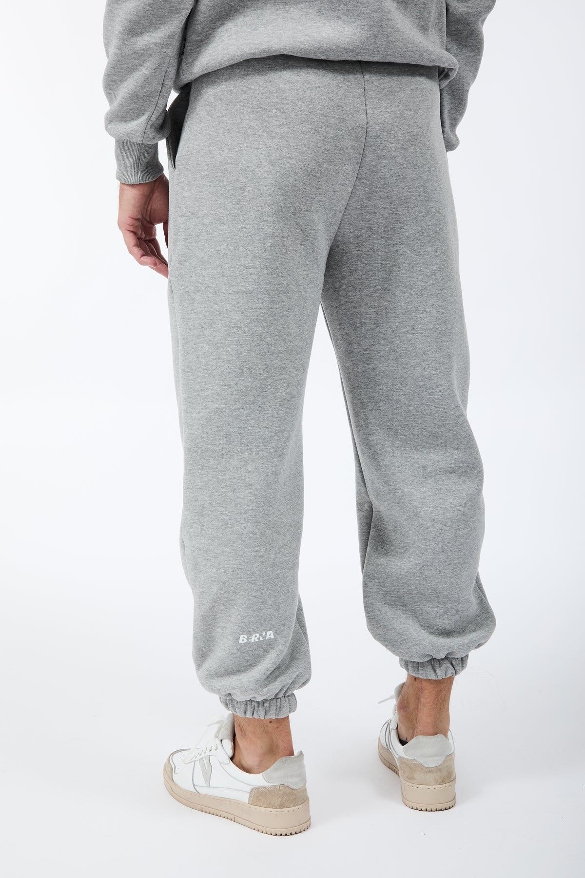 Pantalone Berna Felpa Polsino Grigio