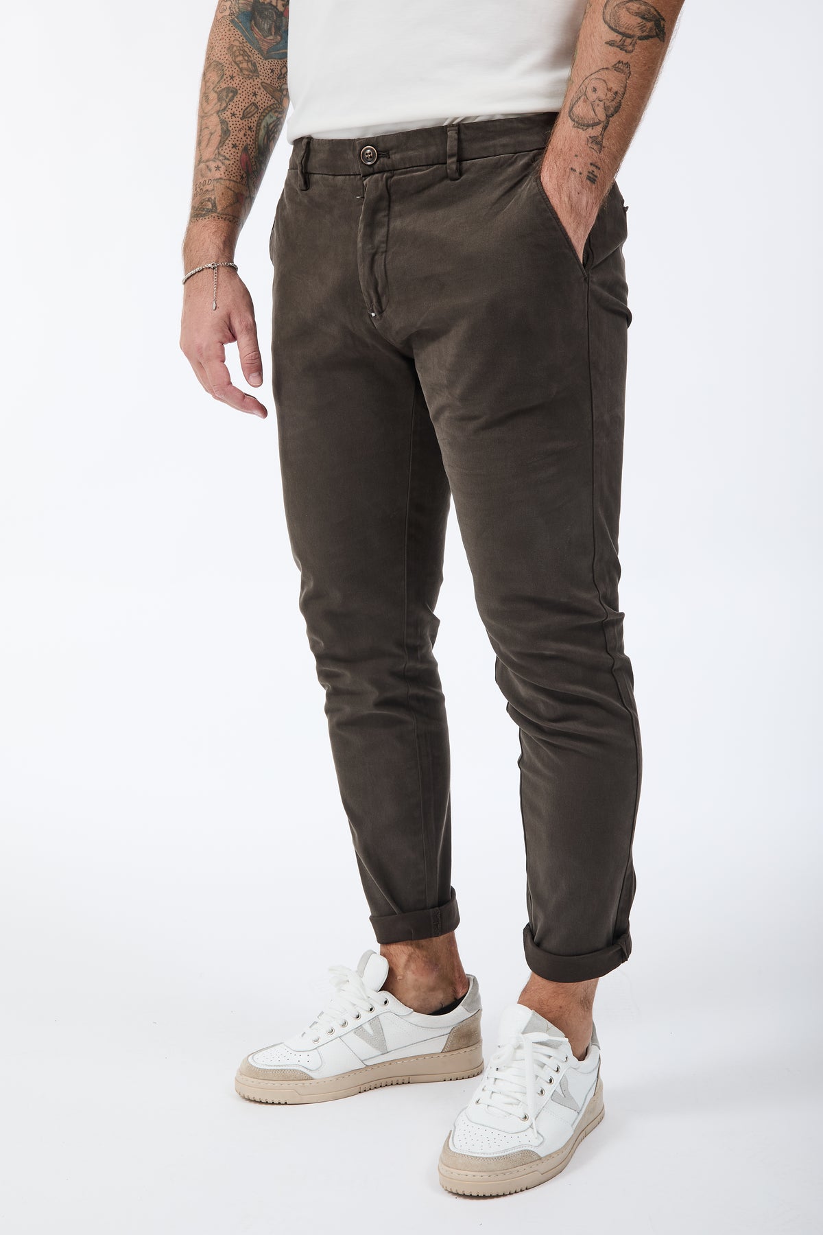 Pantalone Gianni Lupo Tahoma Caffè