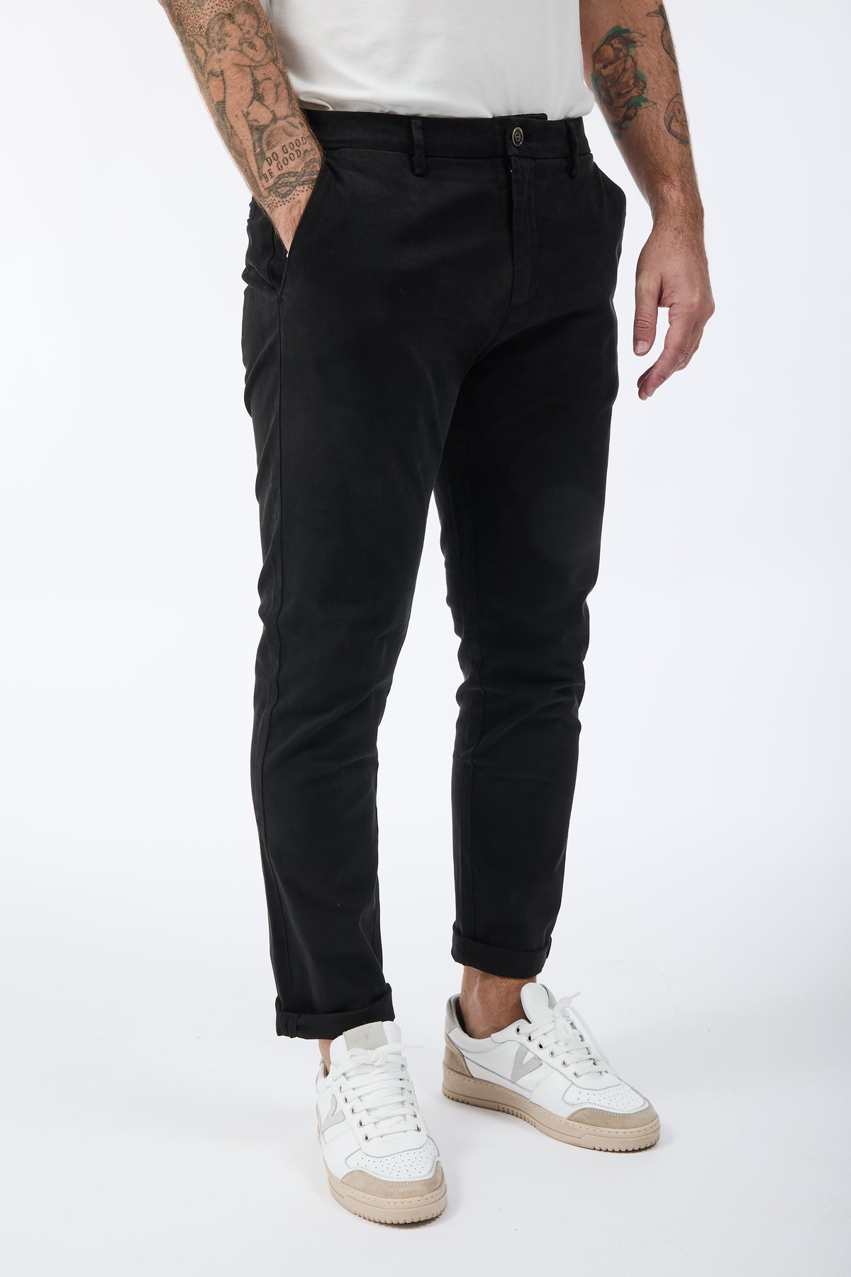 Pantalone Gianni Lupo Tahoma Nero