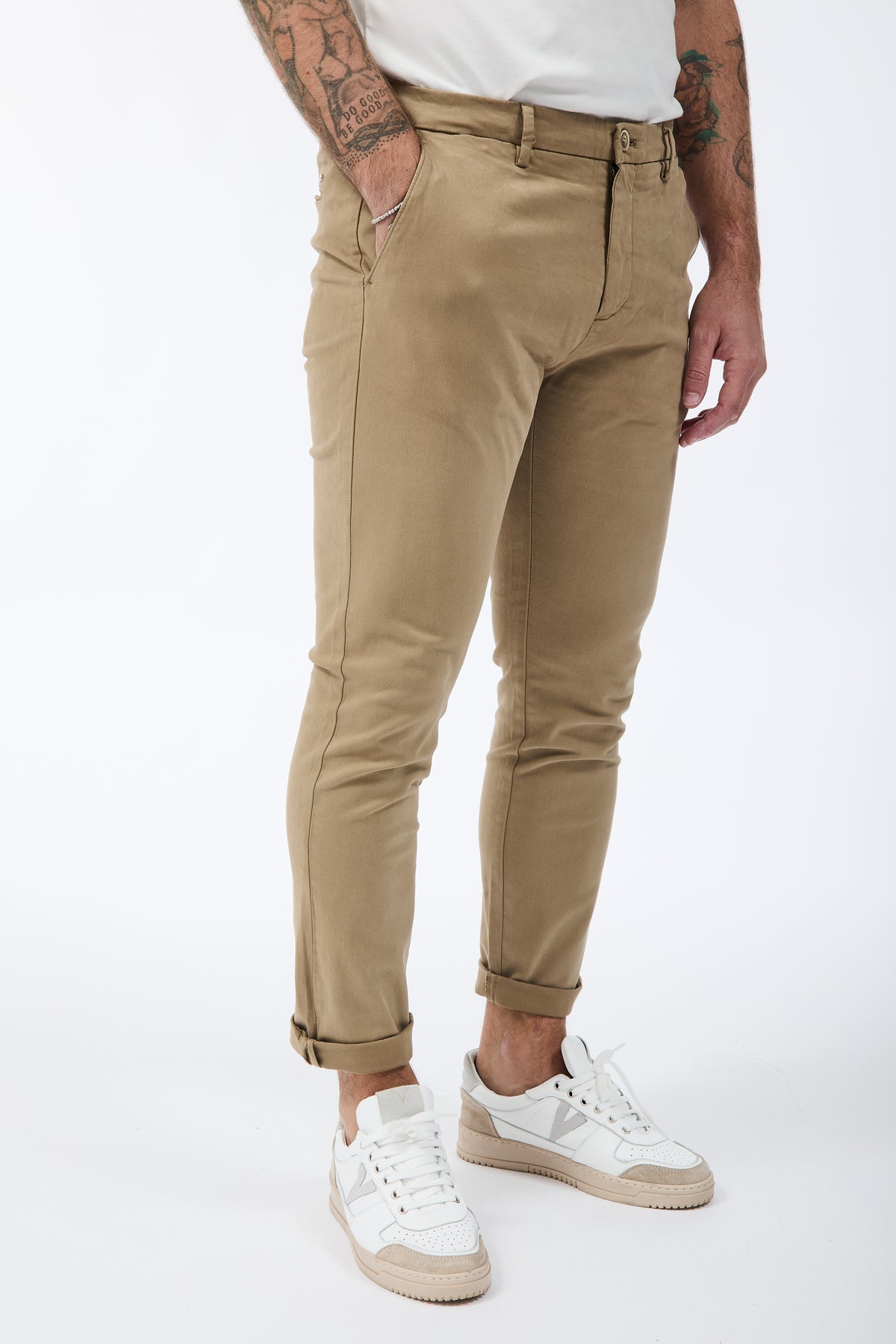 Pantalone Gianni Lupo Tahoma Cammello