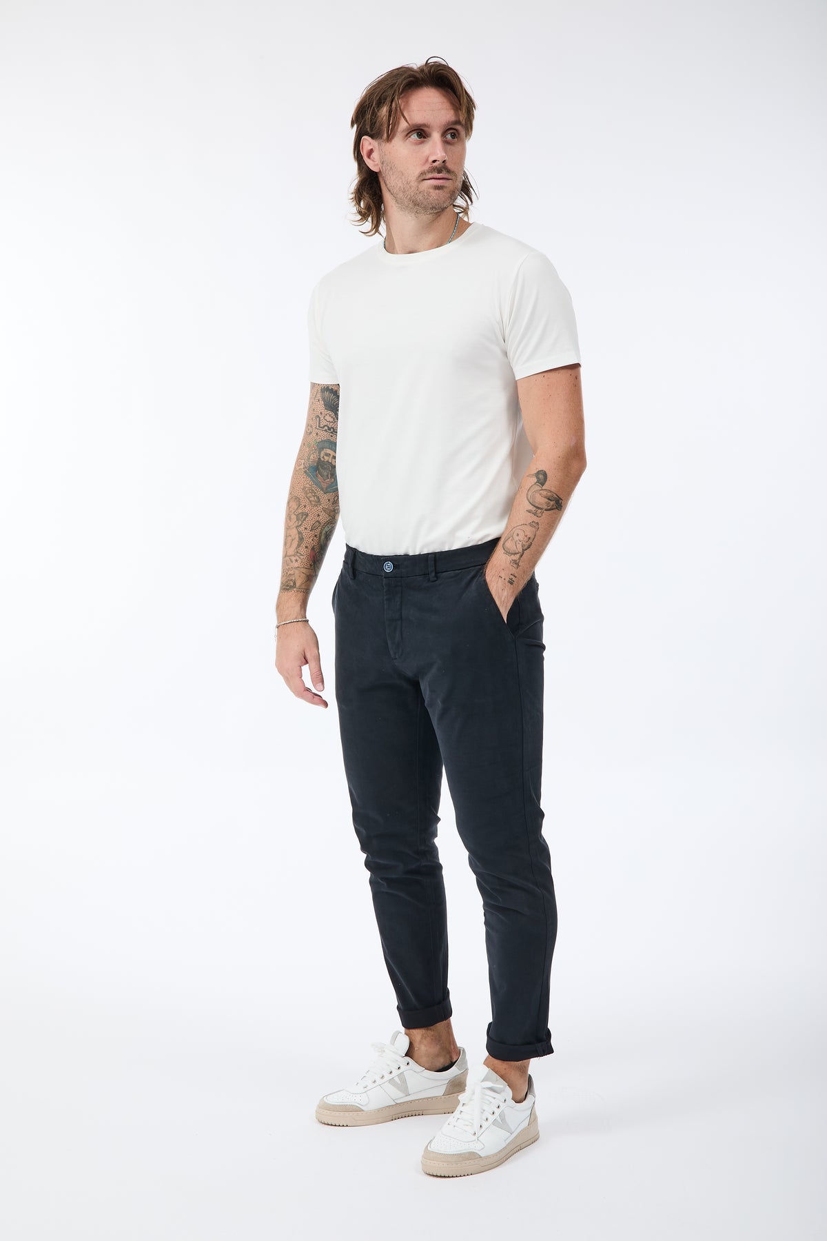 Pantalone Gianni Lupo Tahoma Navy