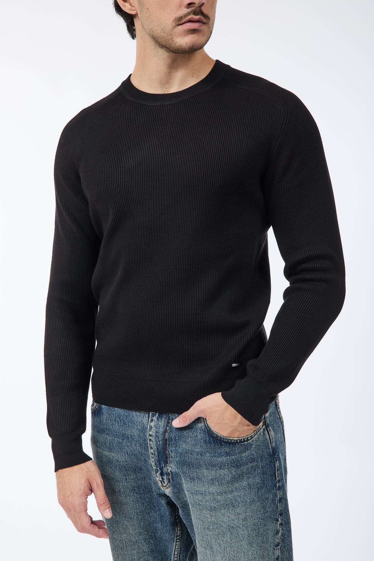 Maglione Gianni Lupo Nero 35213