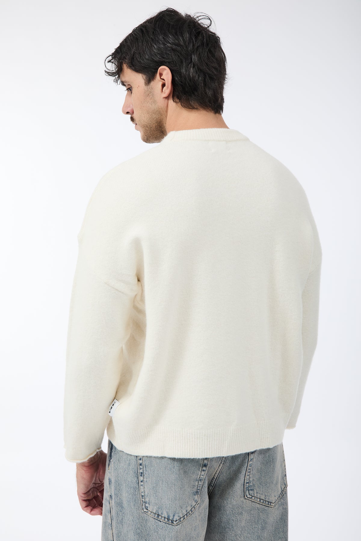 Maglione Berna Cropped Panna 281