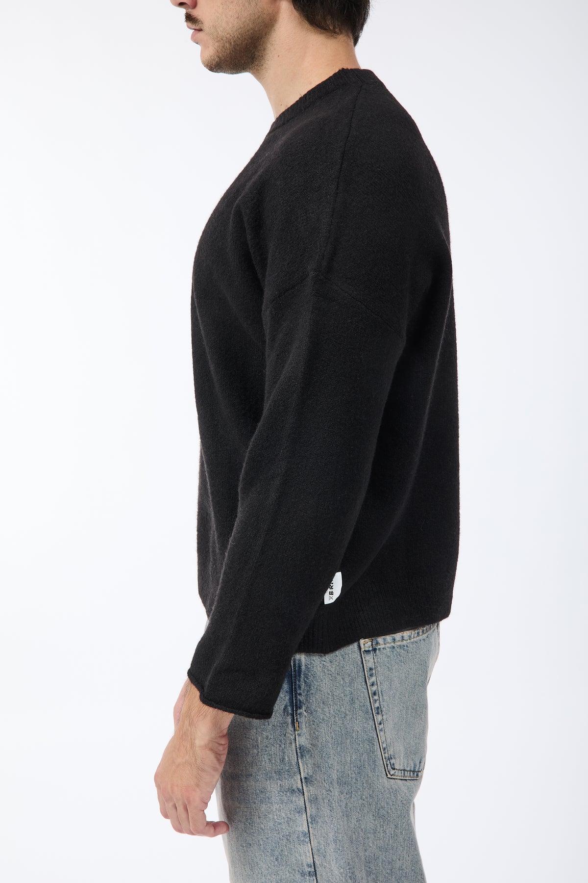 Maglione Berna Cropped Nero 281
