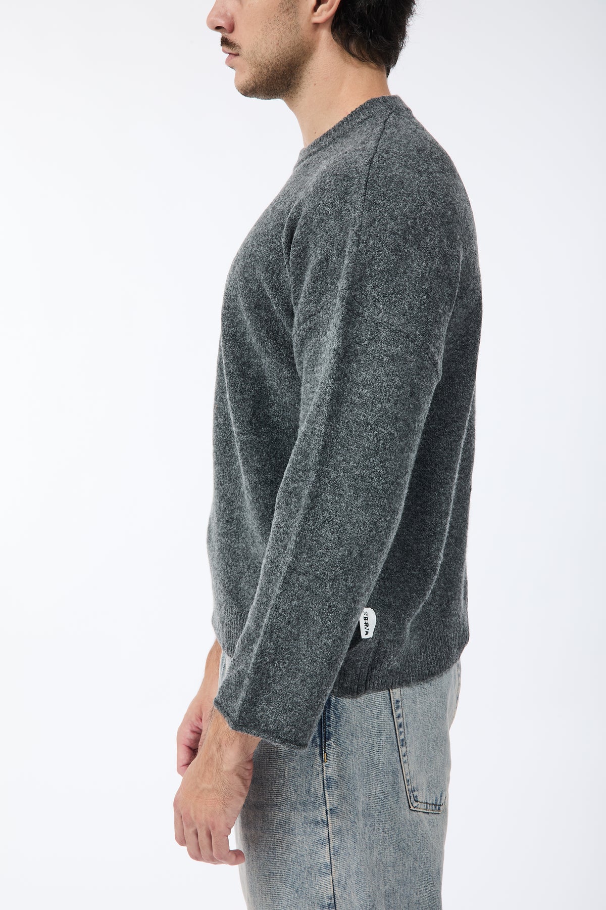 Maglione Berna Cropped Grigio 281