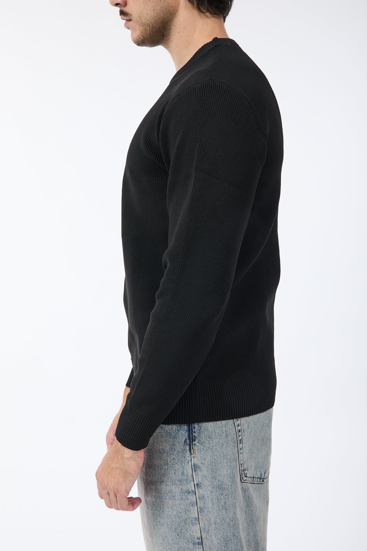 Maglione Over-d Nero M06