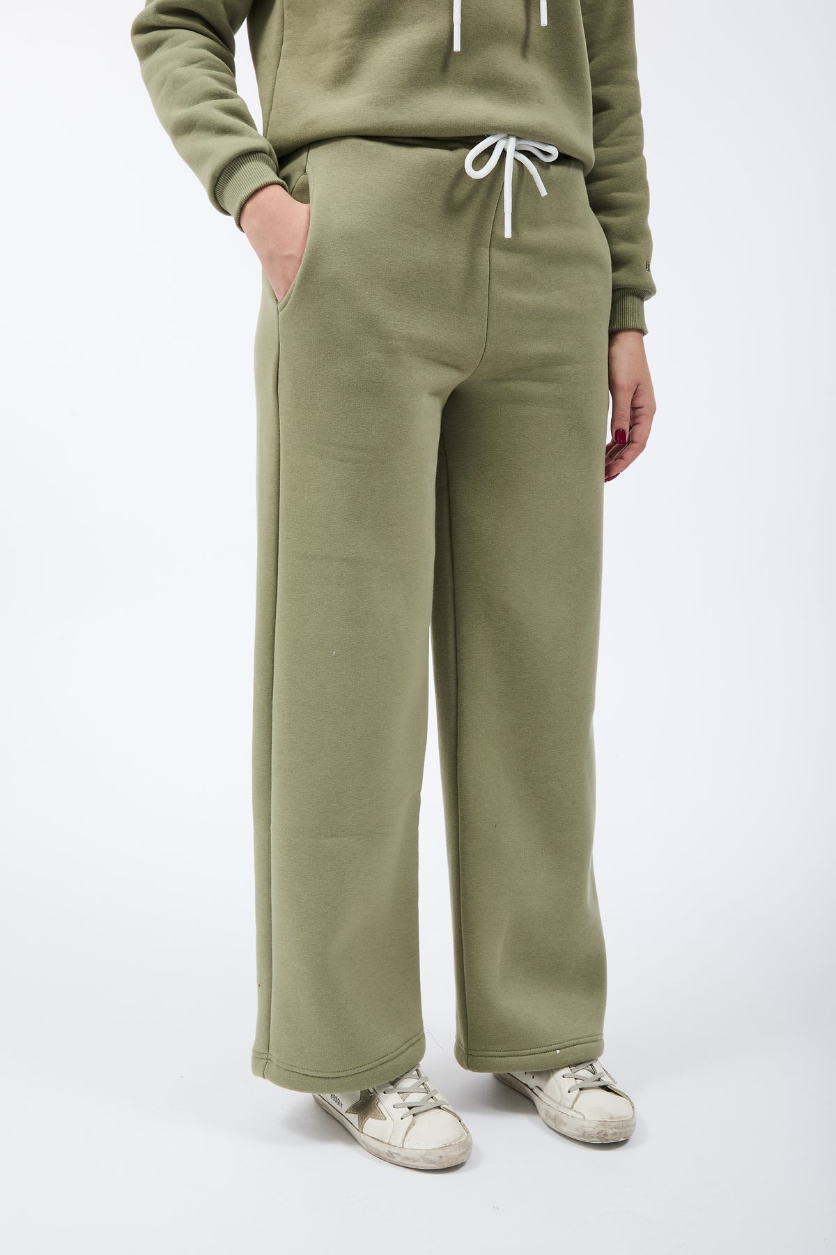 Pantalone Berna Felpa Palazzo Salvia