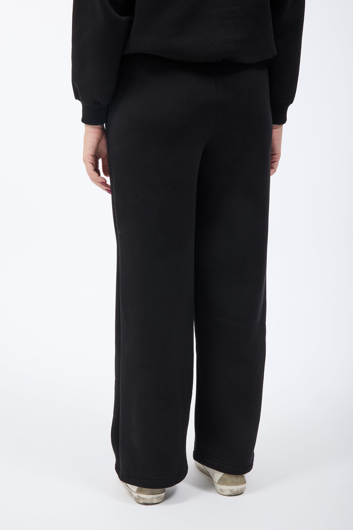 Pantalone Berna Felpa Palazzo Nero