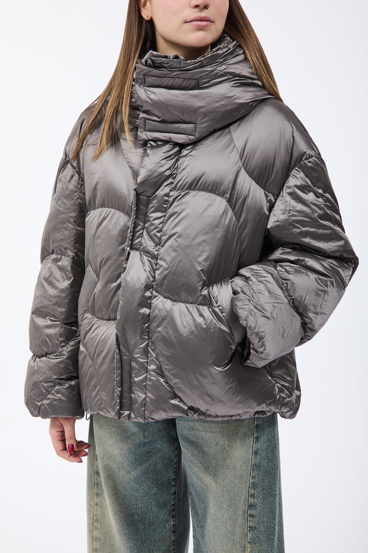Piumino HaveOne Oversize Grigio