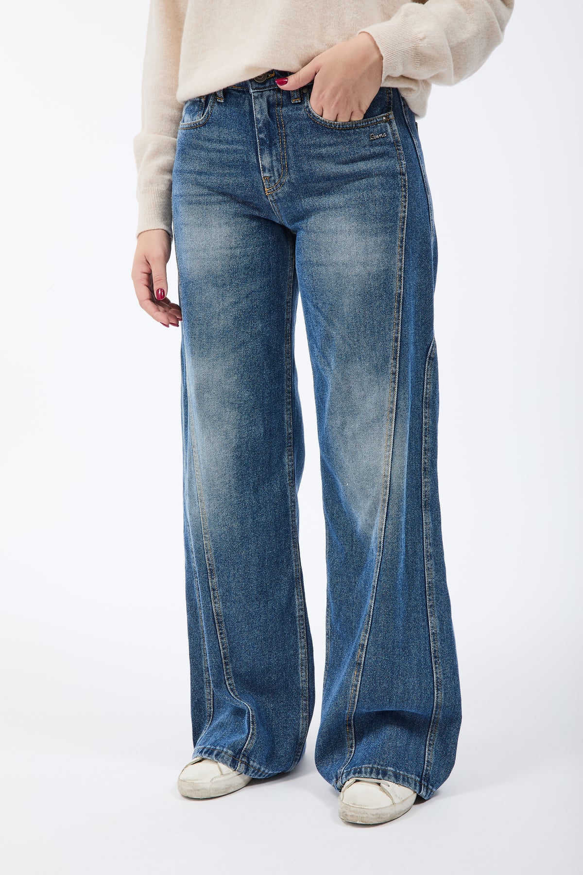 Jeans Berna Palazzo Tagli