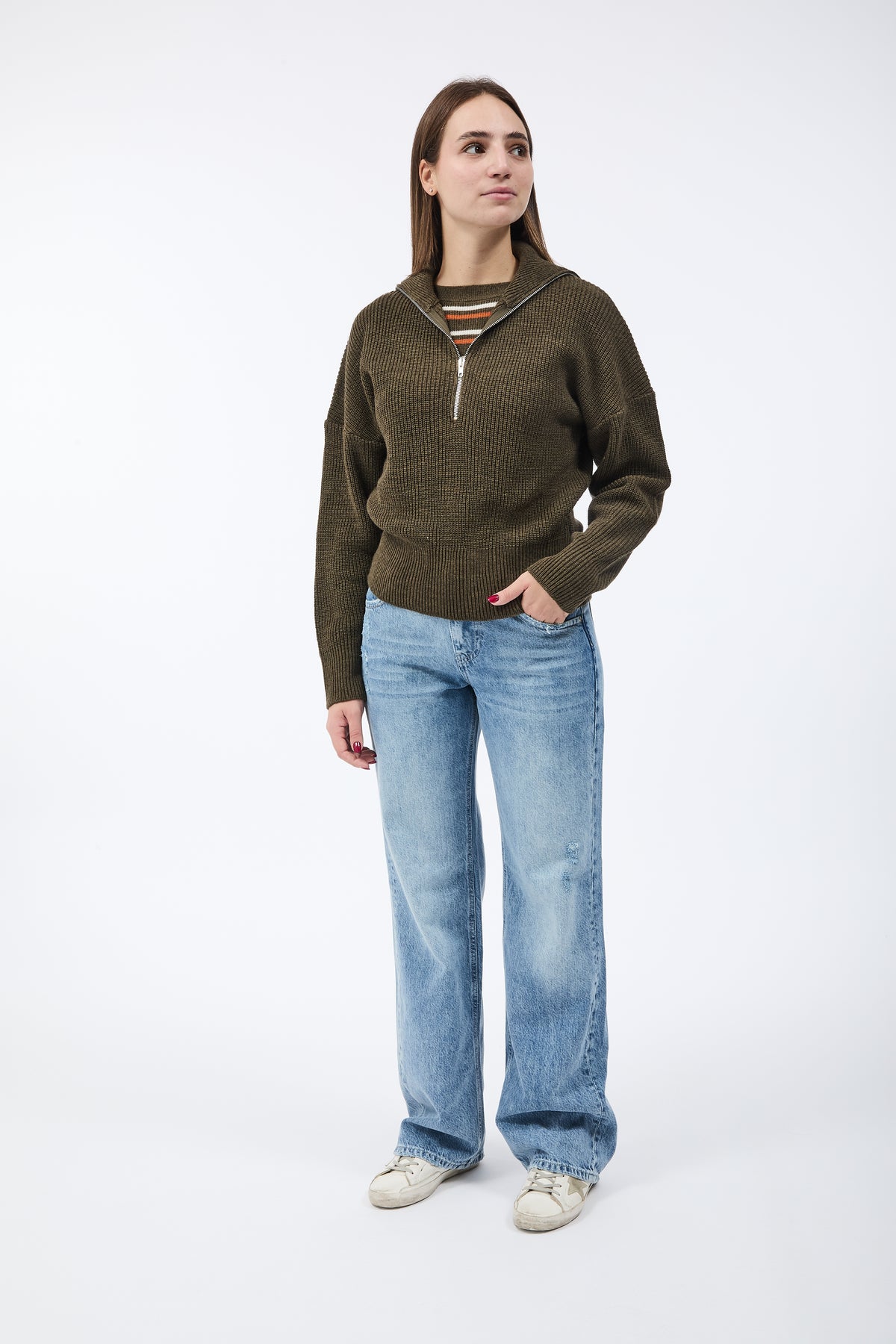Maglione Haveone Pettorina Militare