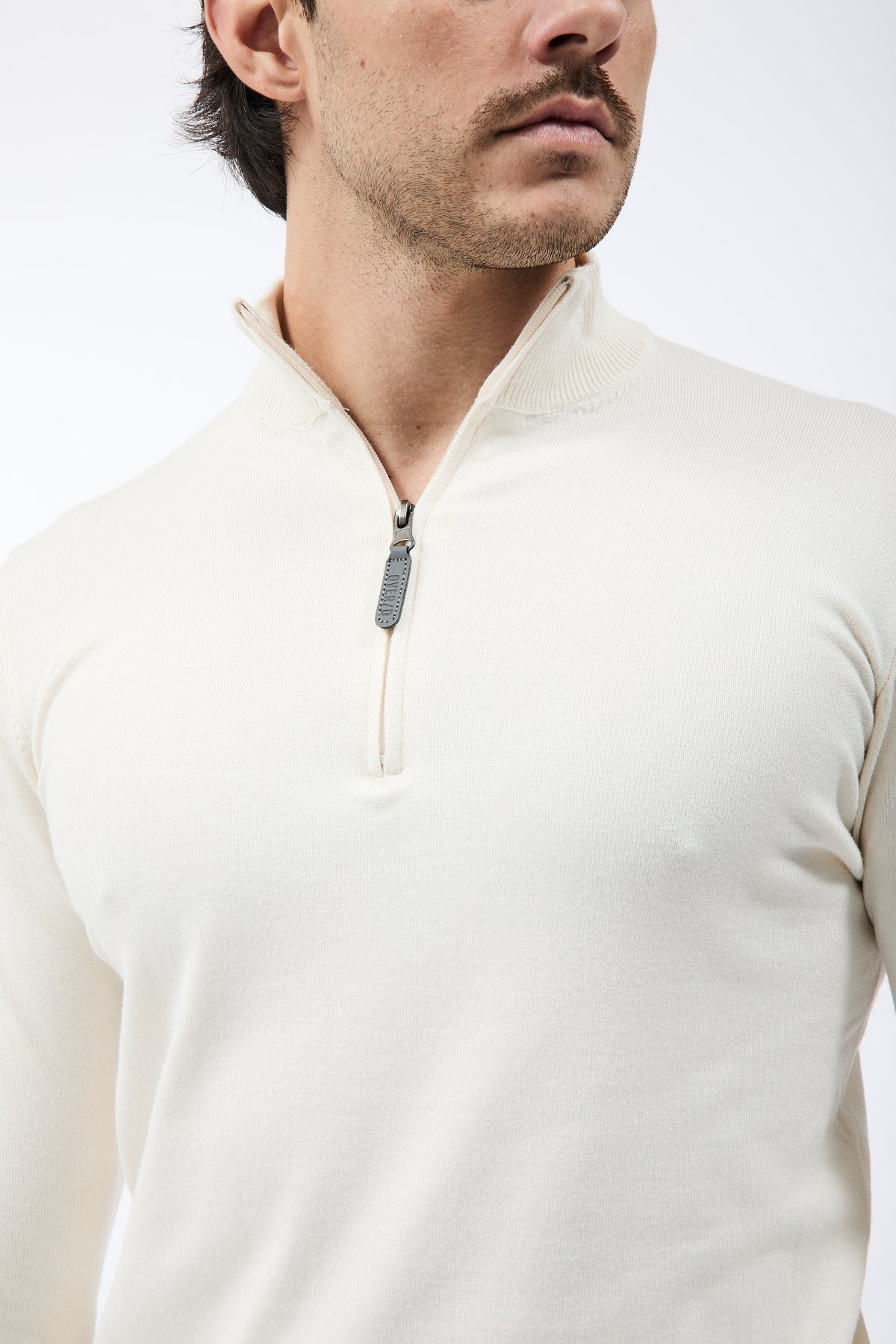 Lupetto Over-d Zip Panna M25