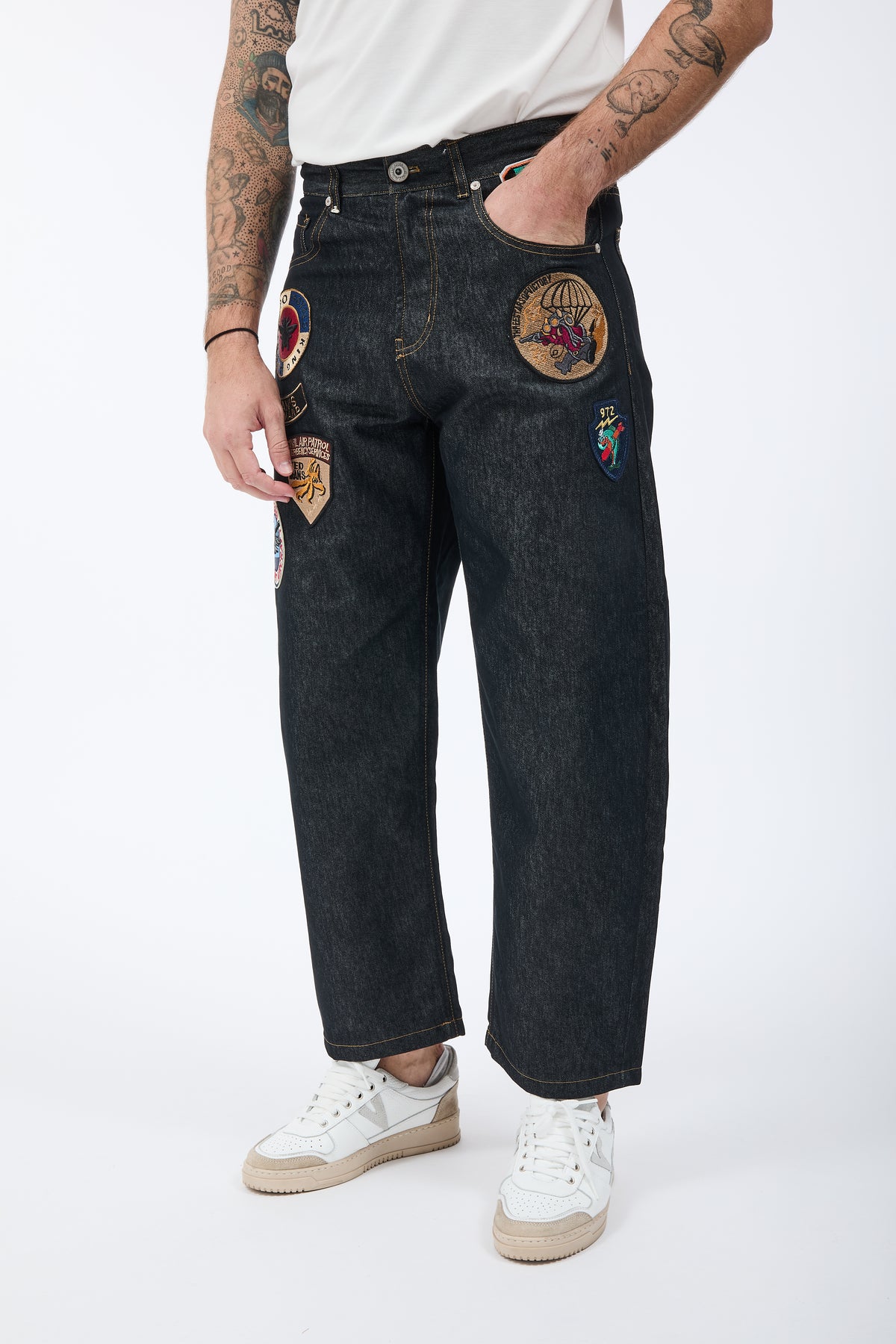 Jeans Berna Balloon Lav 0 Patch