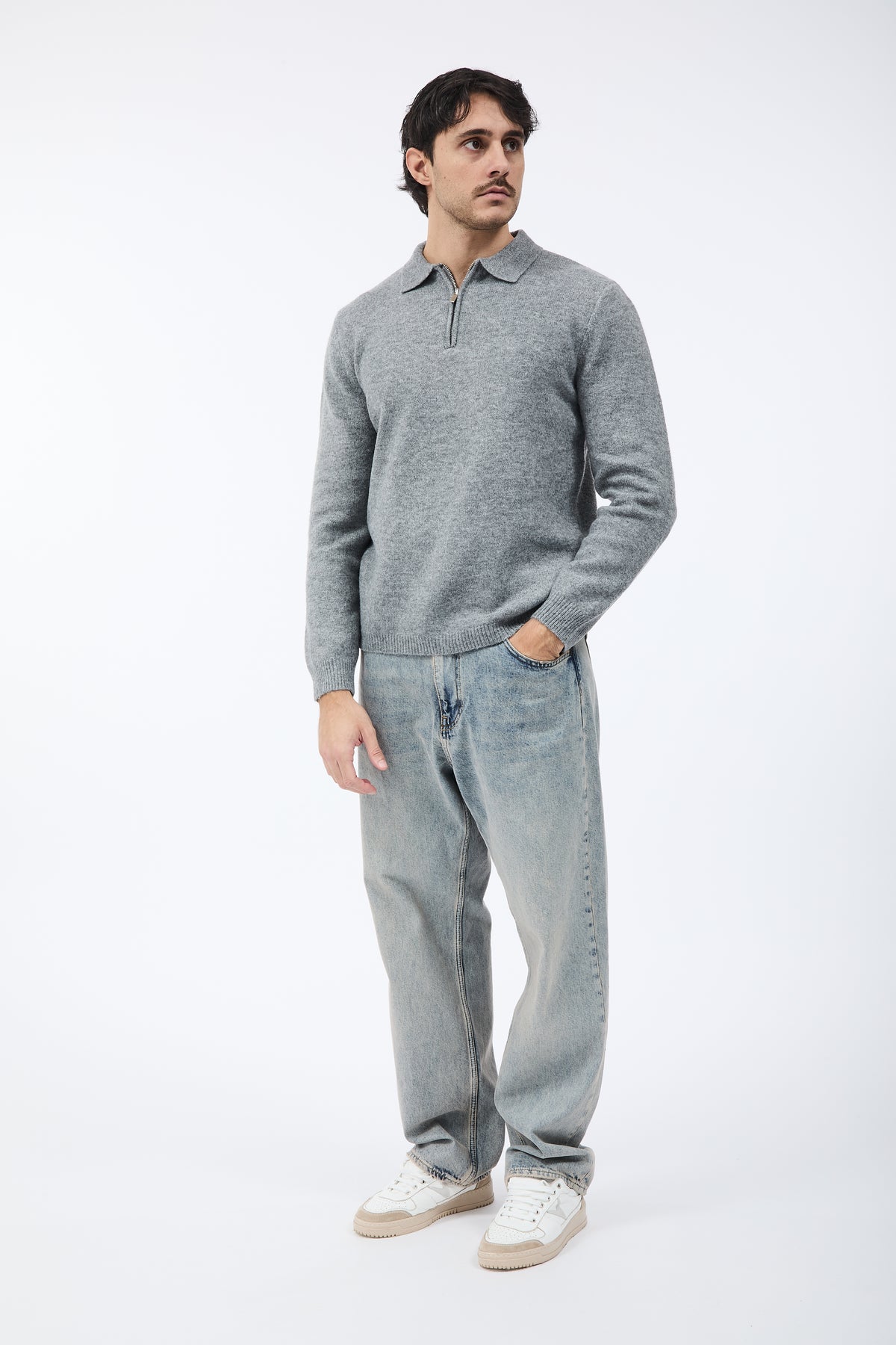 Maglione Imperial Polo 549 Grigio