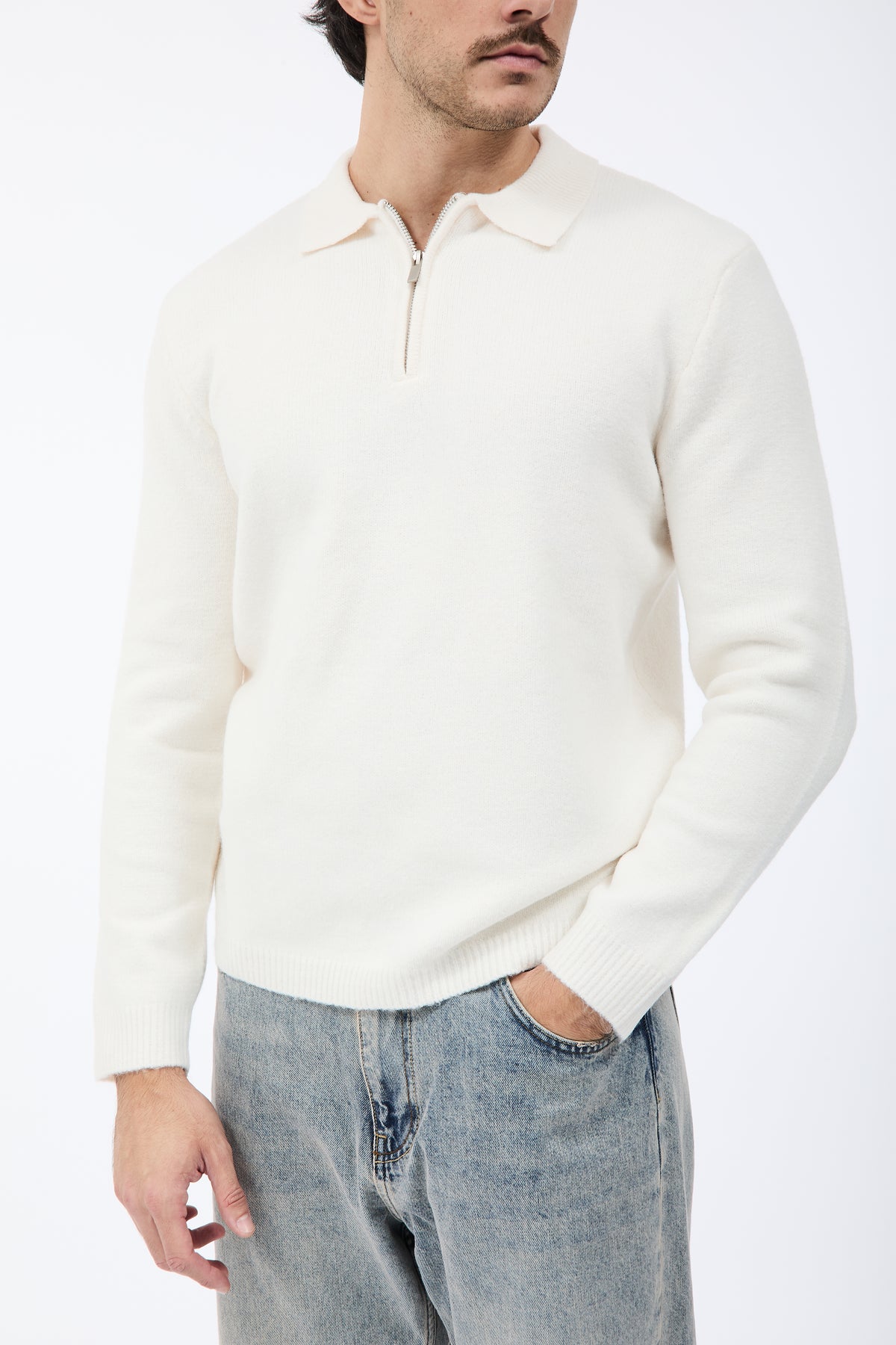 Maglione Imperial Polo 549 Panna