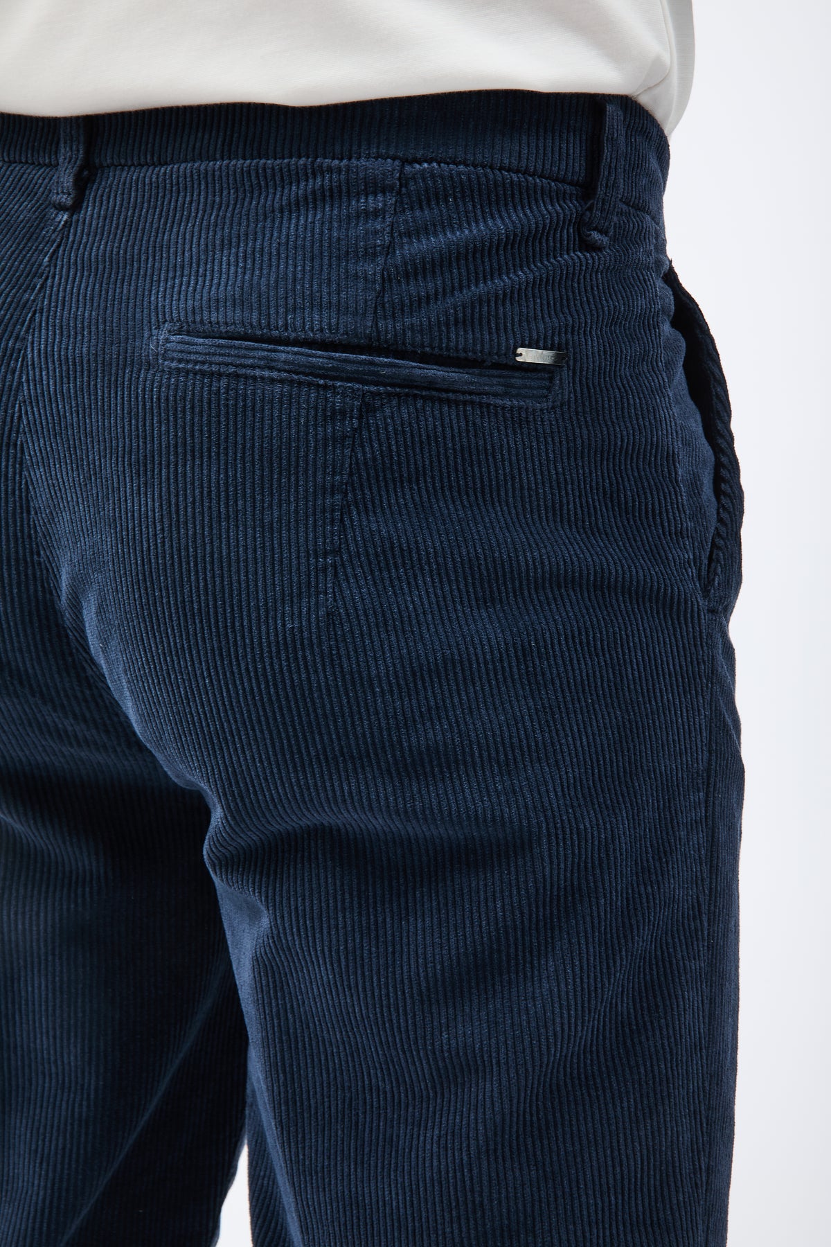 Pantalone Gianni Lupo Velluto Navy 21847