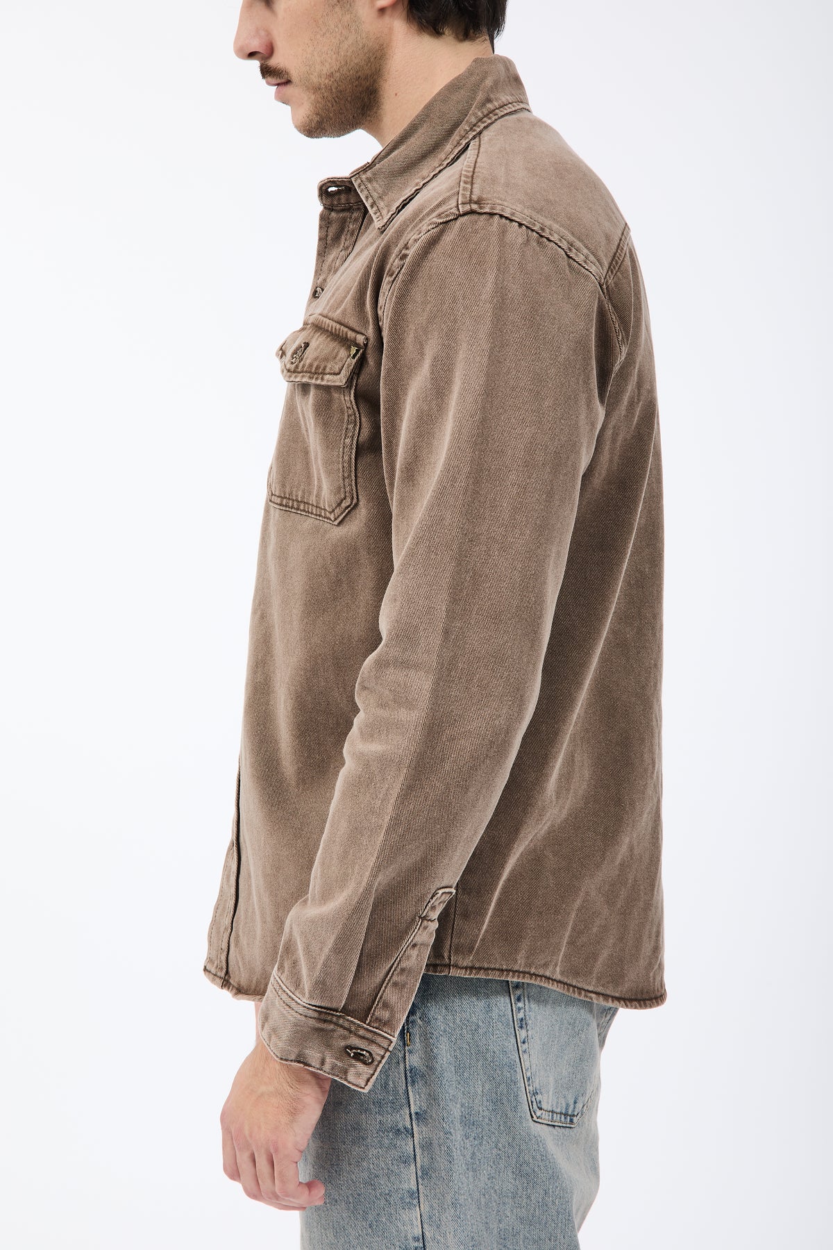 Camicia Gianni Lupo Jeans Caffè 2555
