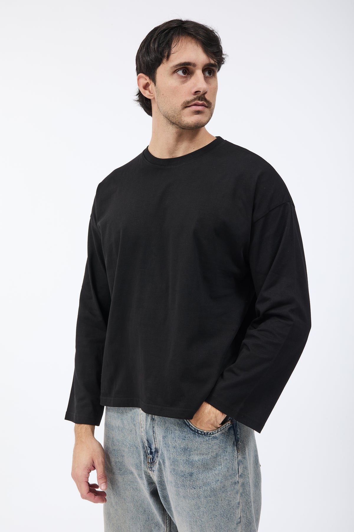 T-shirt NJB Long Sleeve Nera