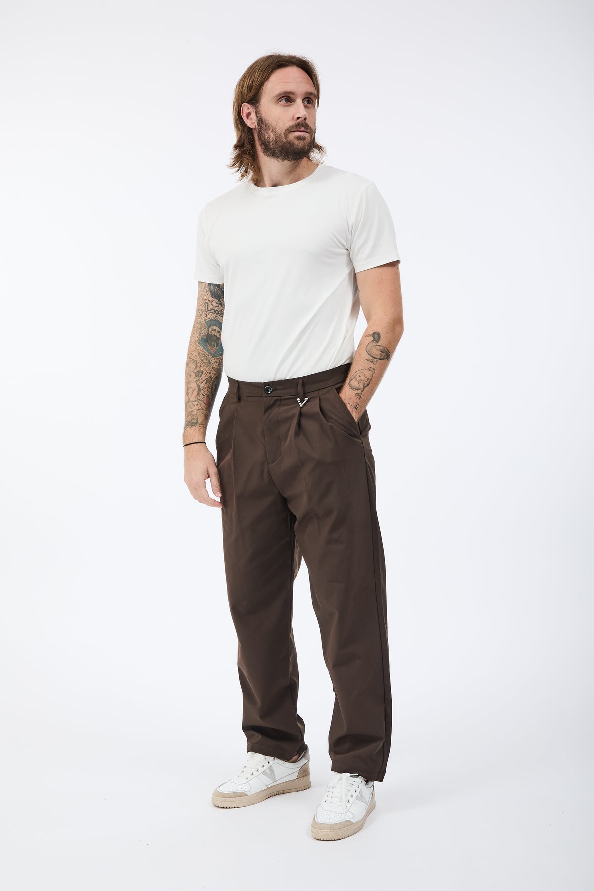 Pantalone Berna Old Style Tecnico Caffè