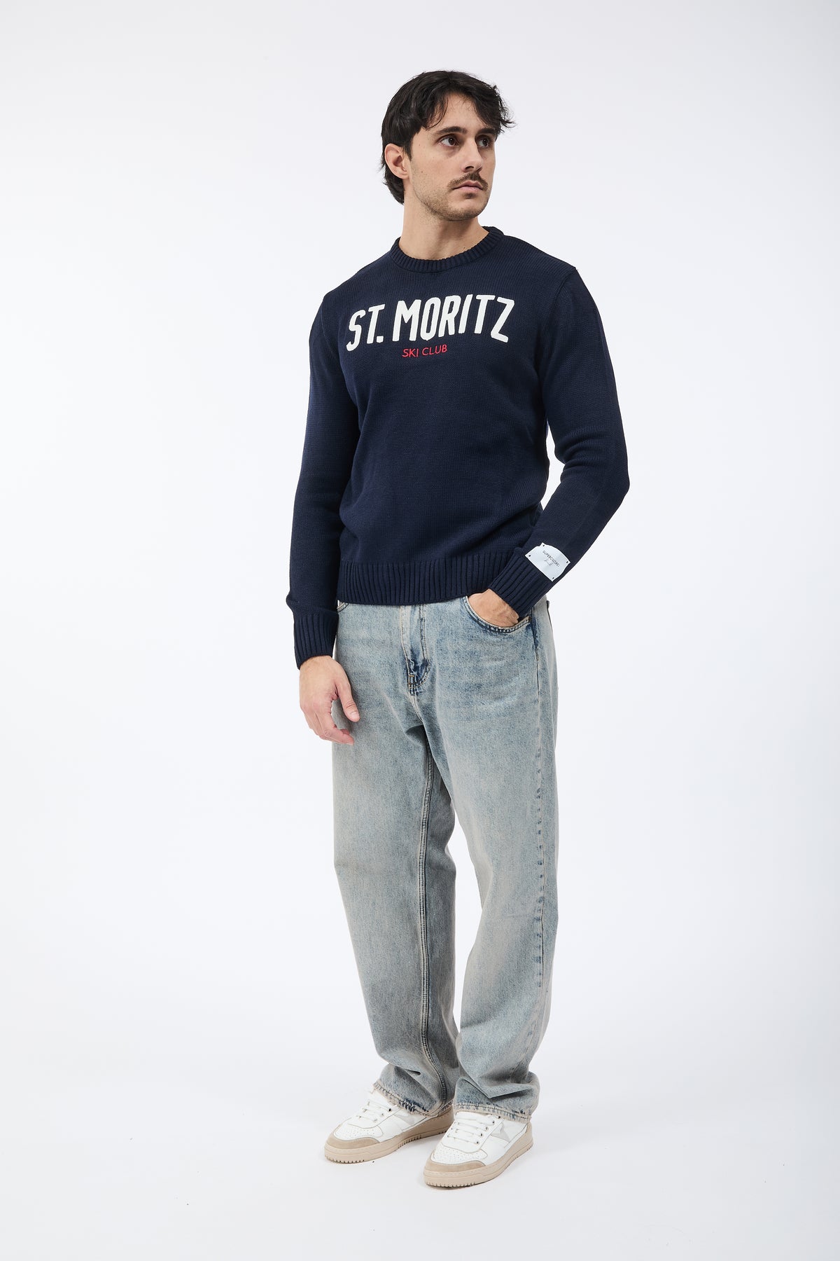 Maglione Superculture AK7019 Blu