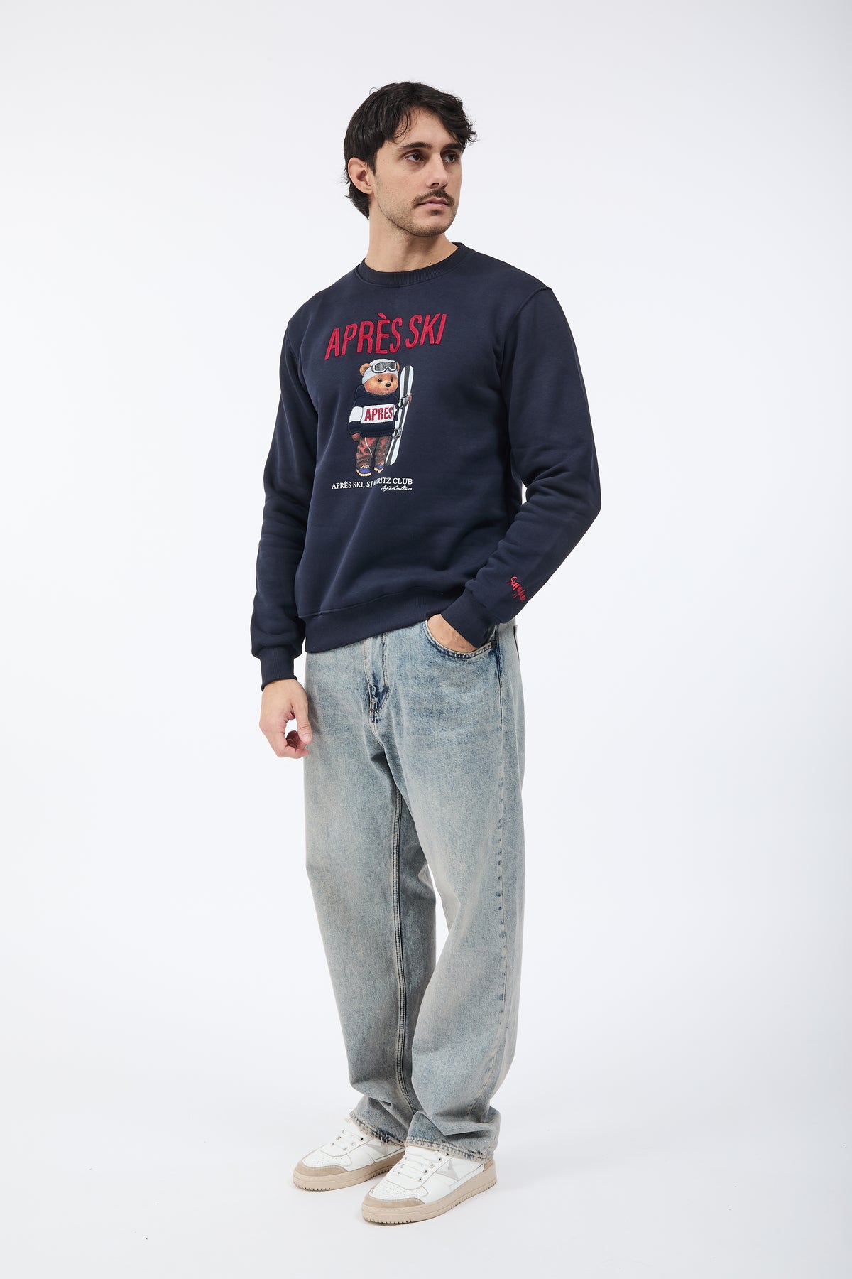 Felpa Superculture A3071 Blu