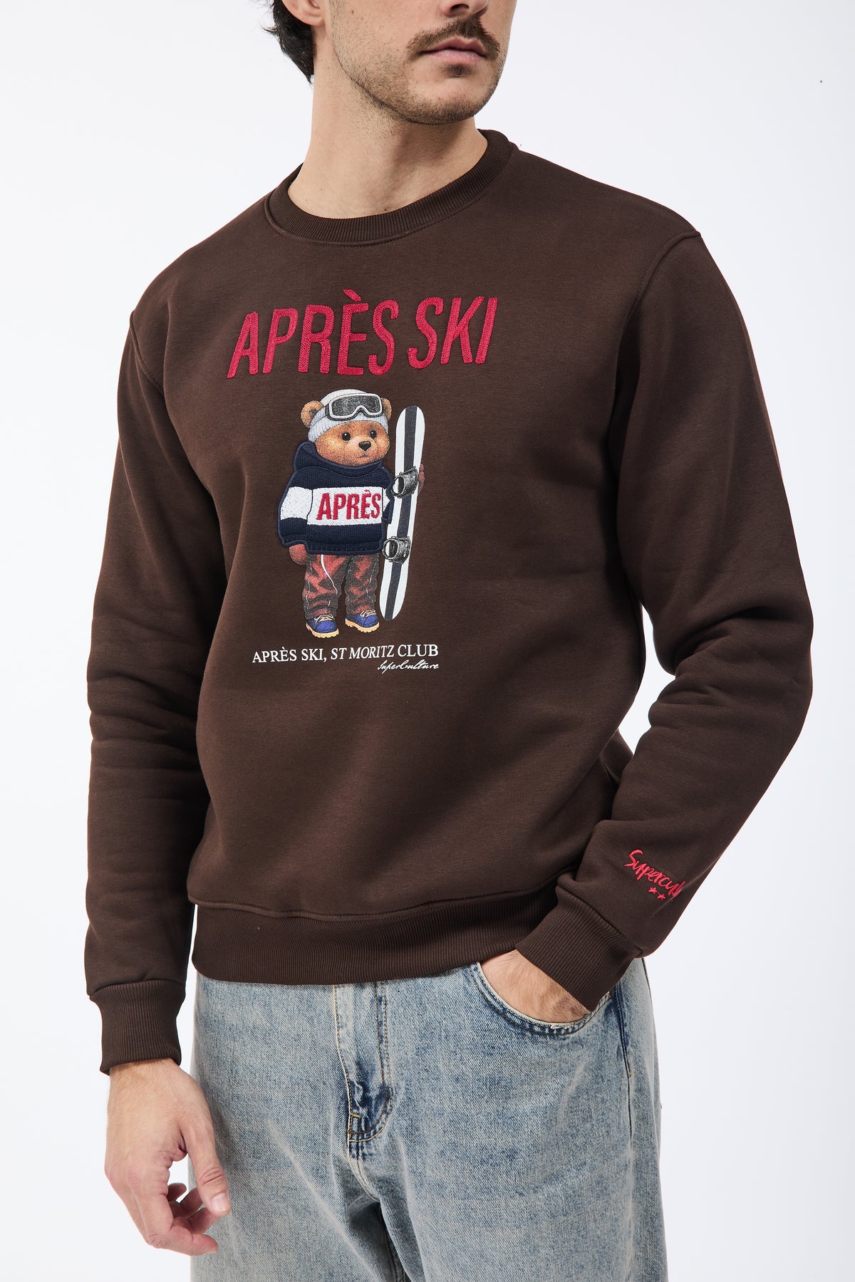 Felpa Superculture A3071 Moro