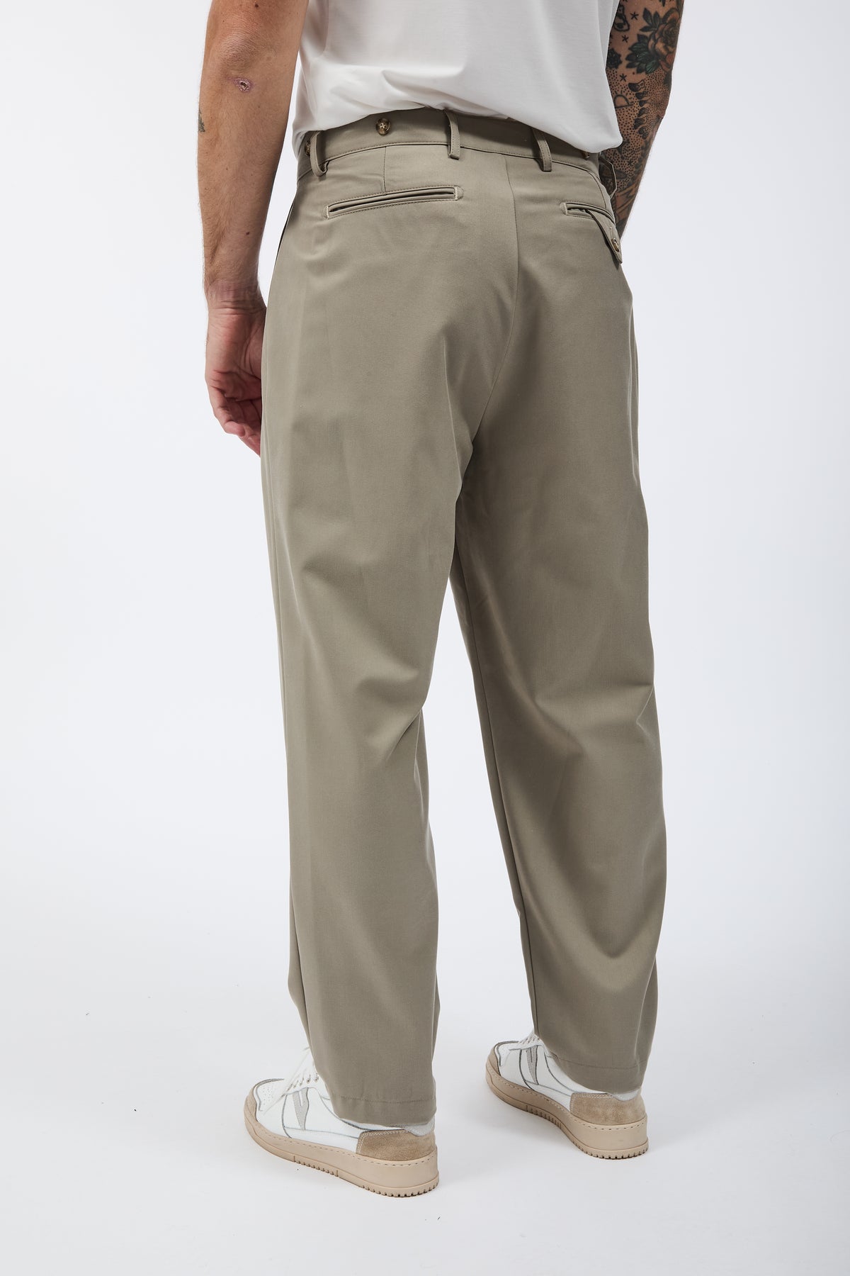 Pantalone Block Eleven Japan Doppia Pence Deserto