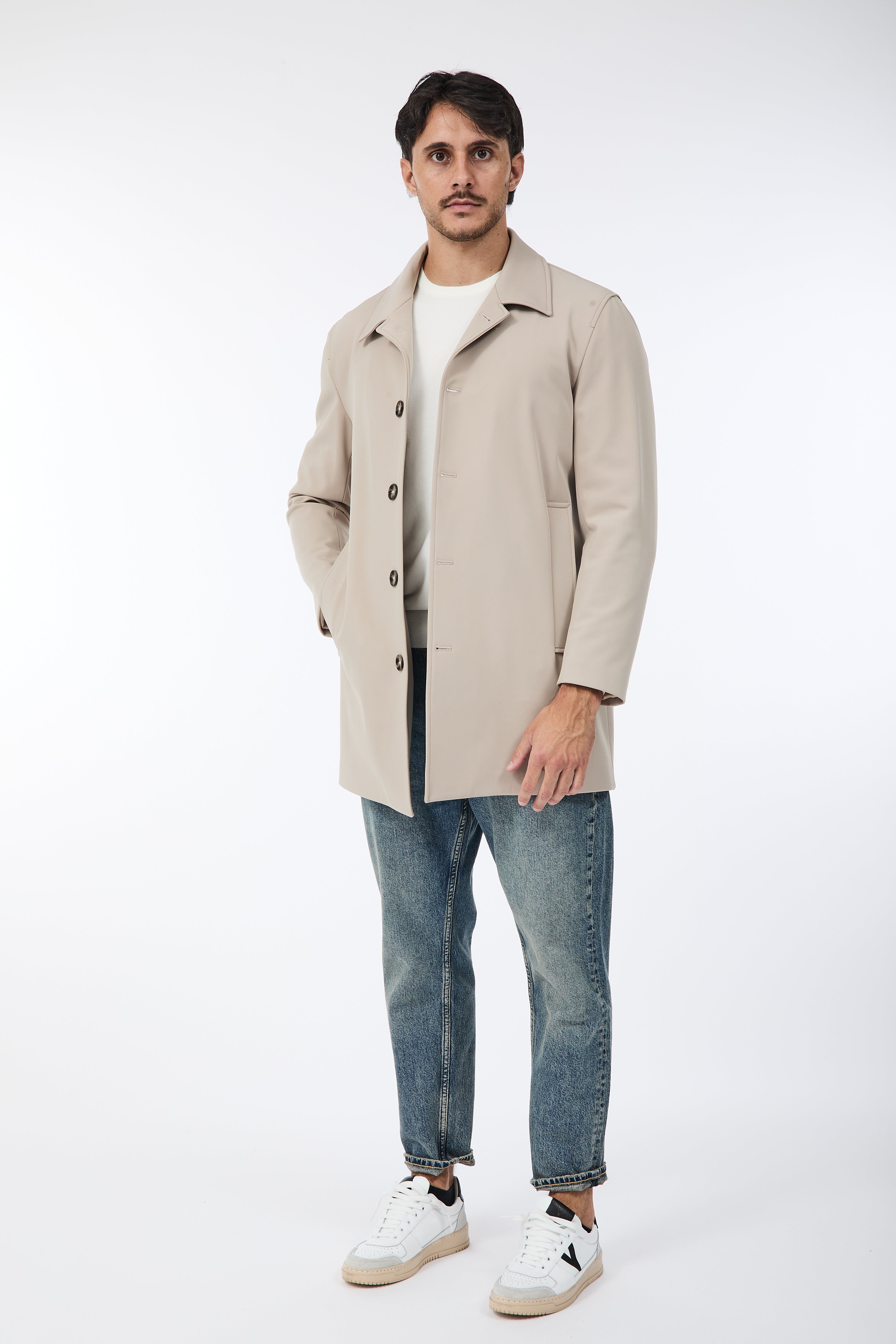 Trench Over-d Beige J13