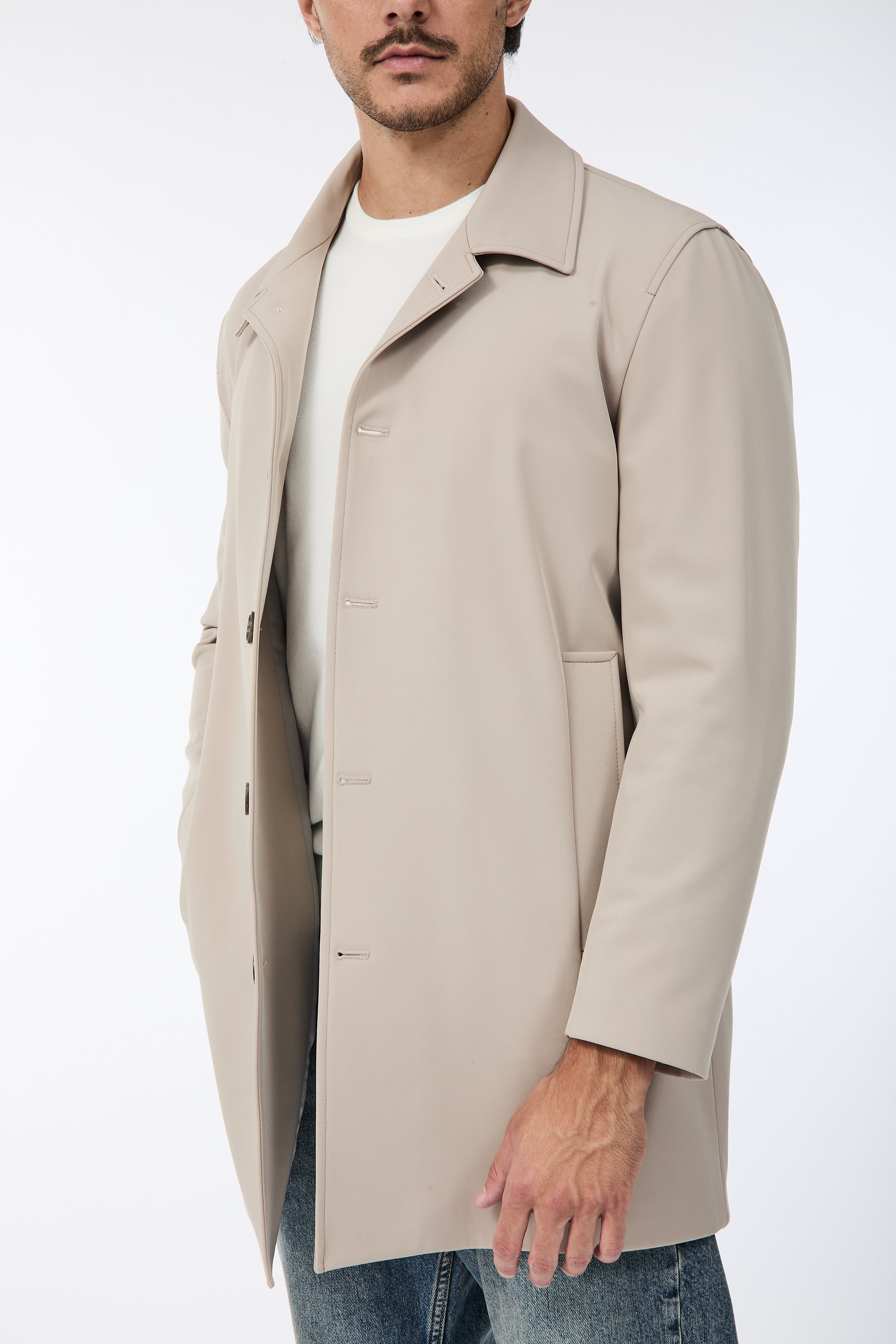 Trench Over-d Beige J13