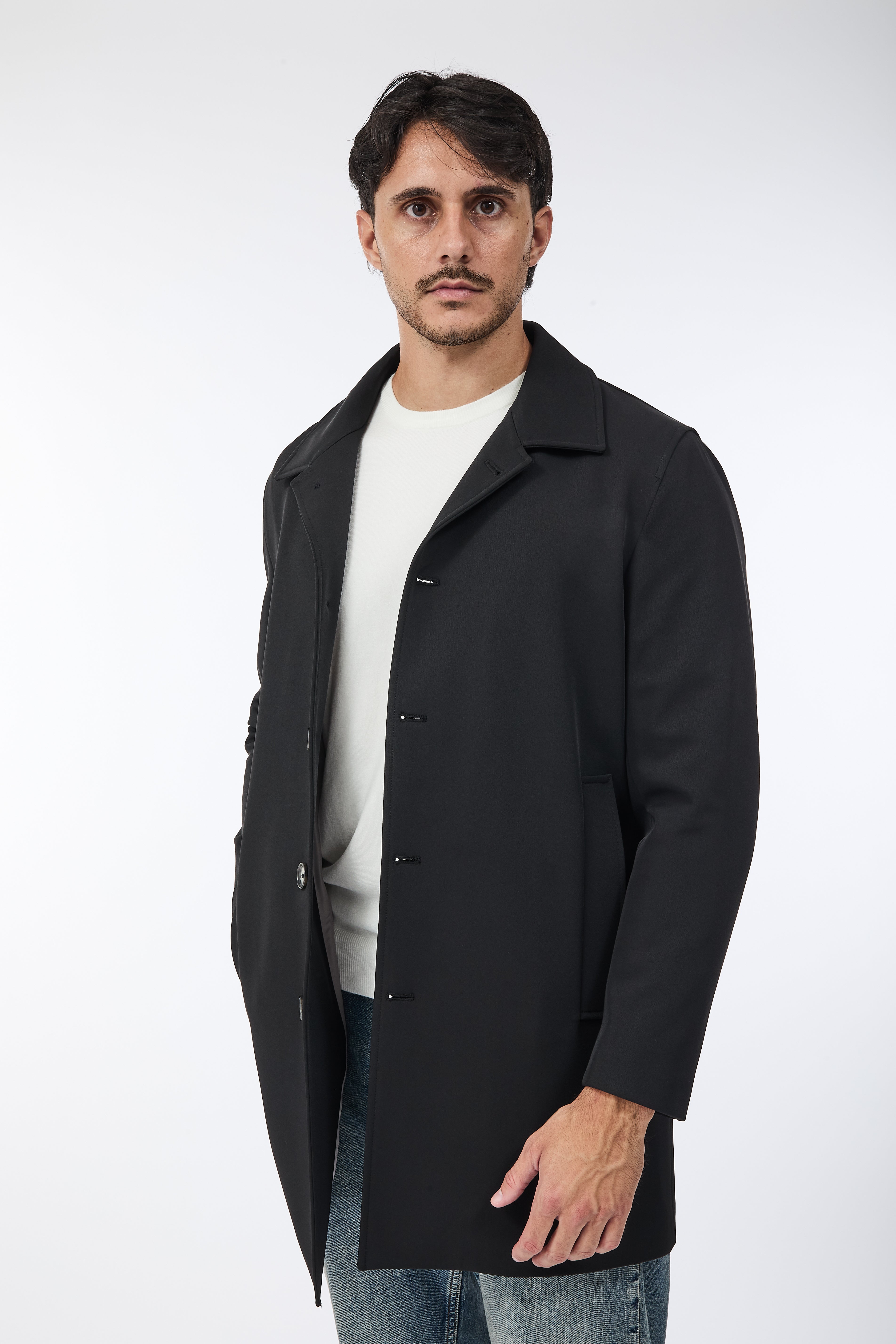 Trench Over-d Nero J13