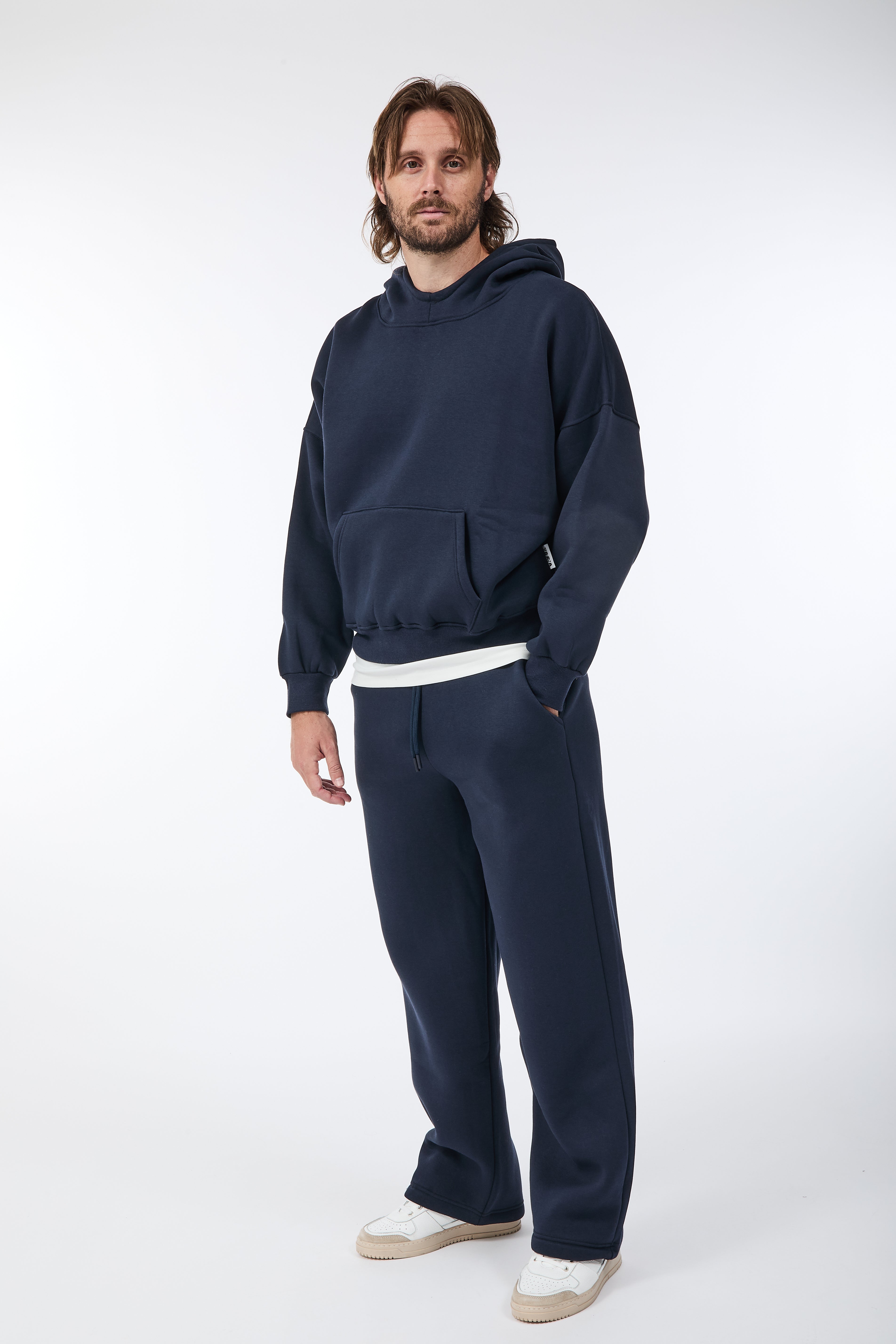 Pantalone Berna Felpa Palazzo Blu