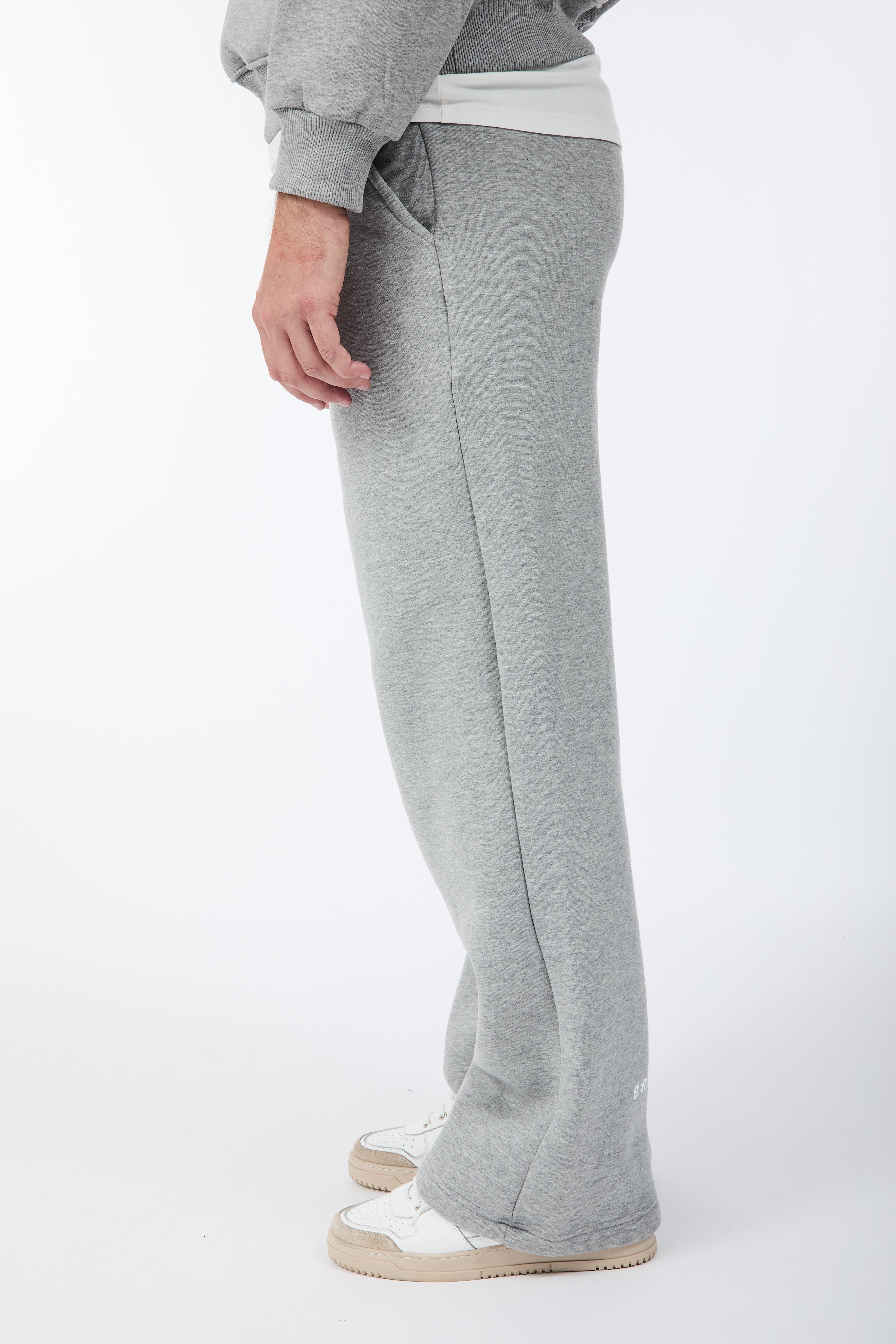 Pantalone Berna Felpa Palazzo Grigio