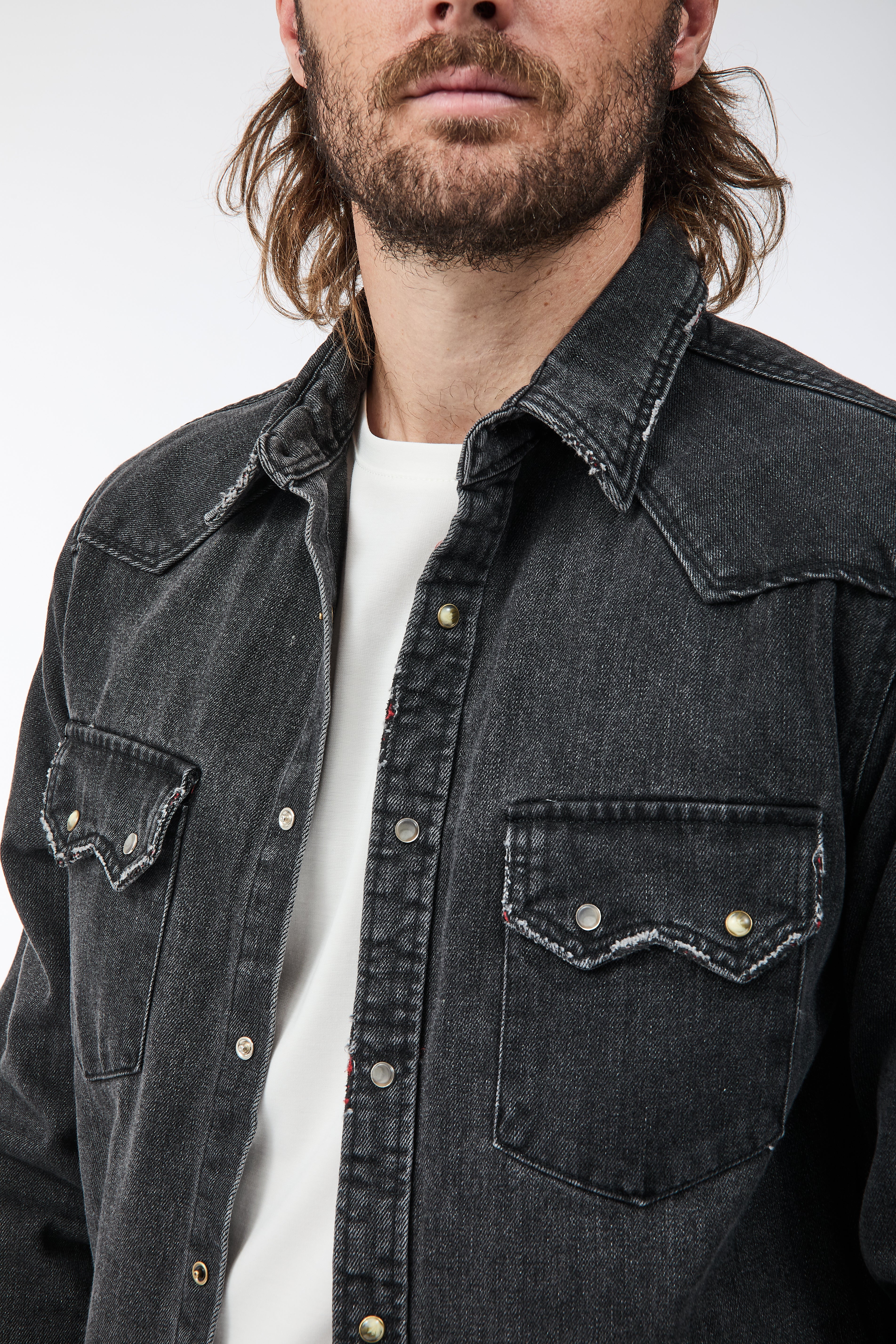 Giacca Berna Denim Grigia