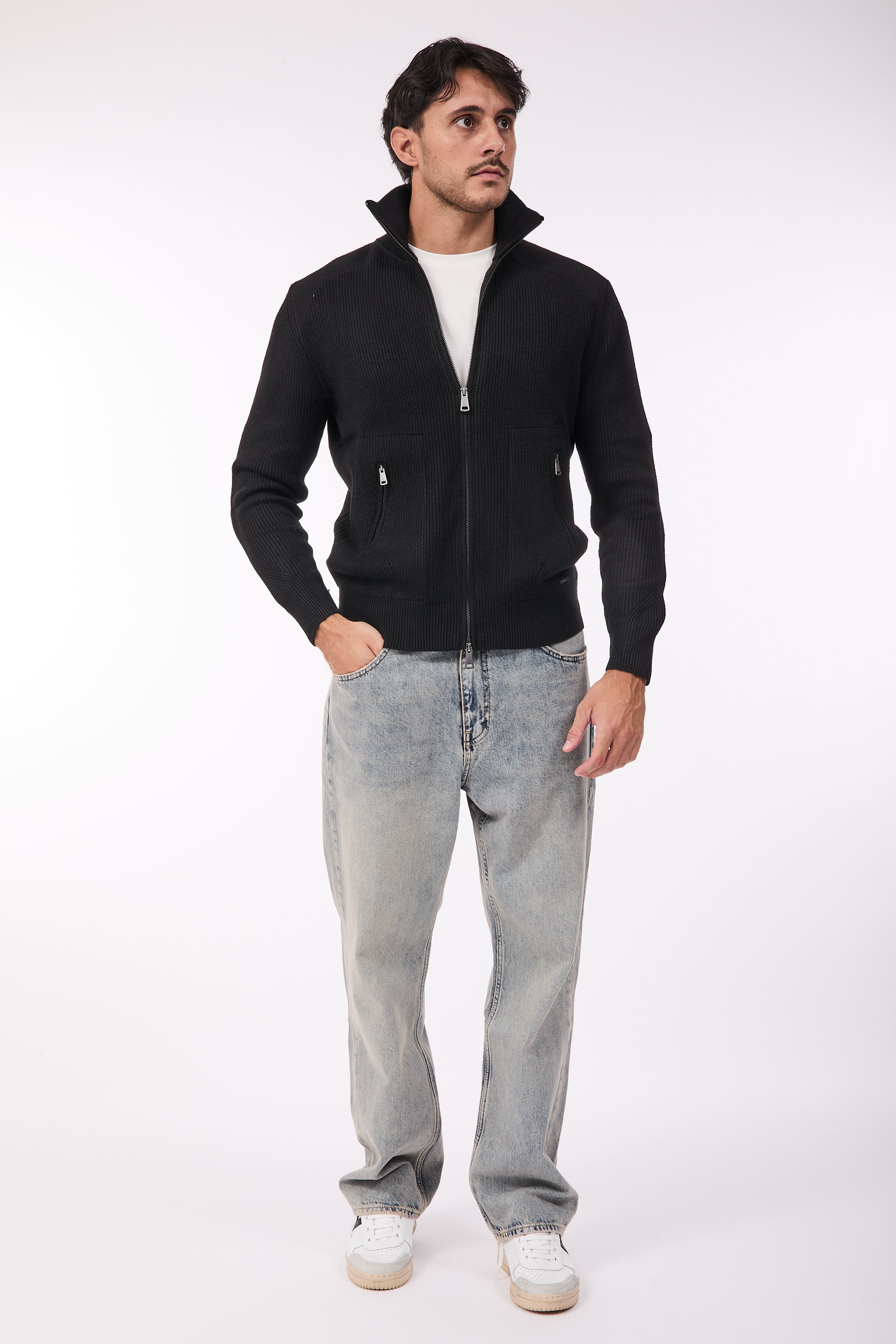 Maglione Gianni Lupo 35051 Nero