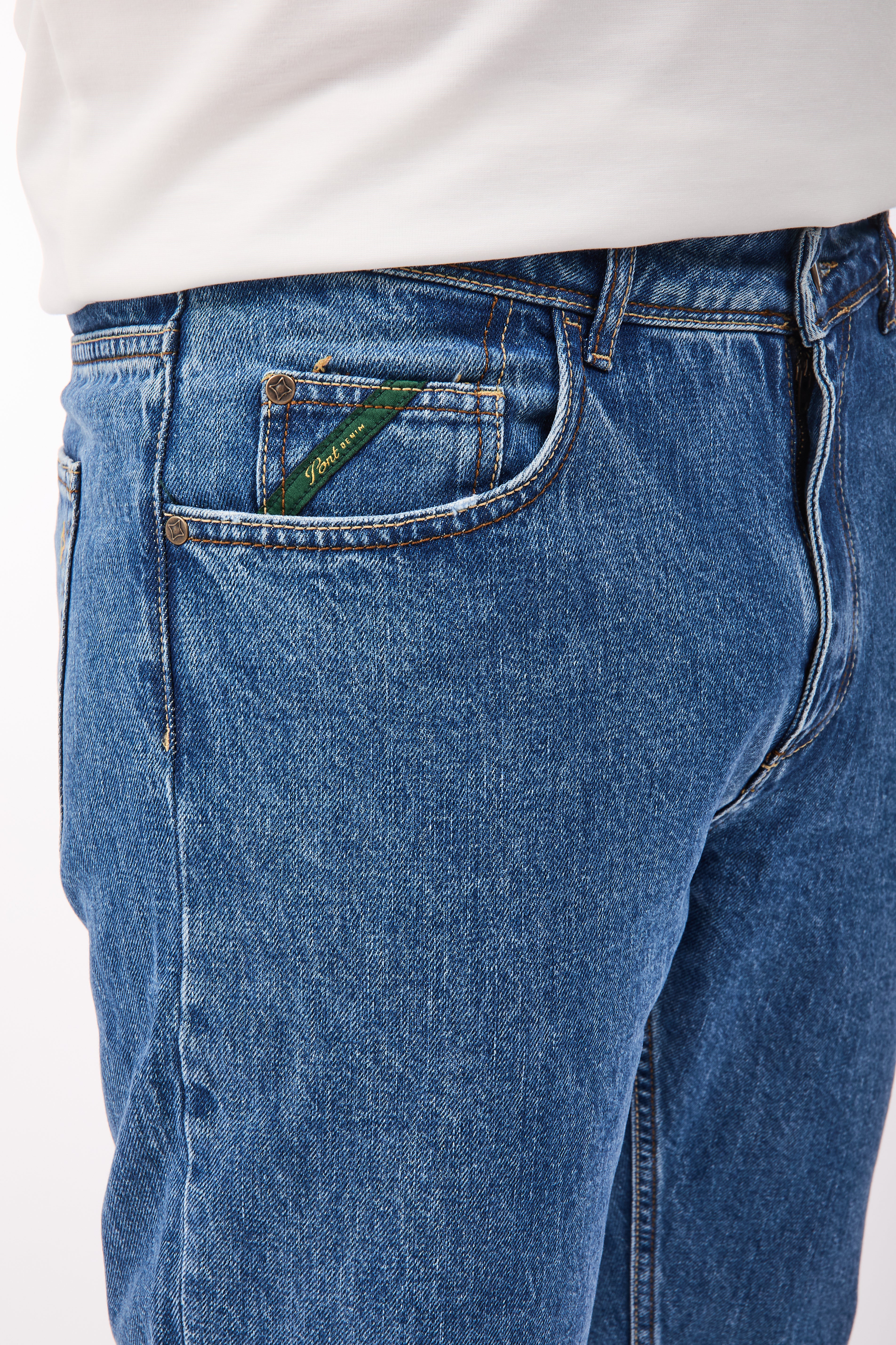 Jeans Pont Cropped Yellowstone 35