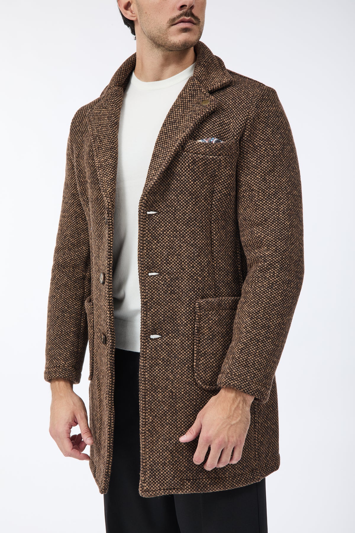 Cappotto V2 Punto riso Moro