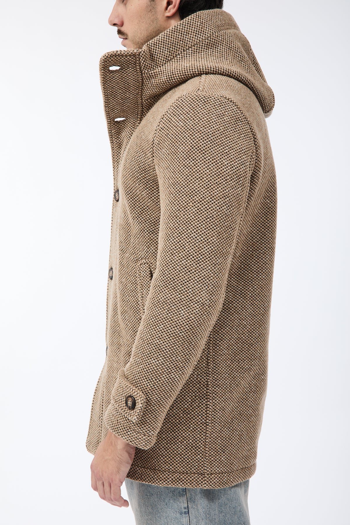 Parka V2 Lungo Punto riso Sabbia