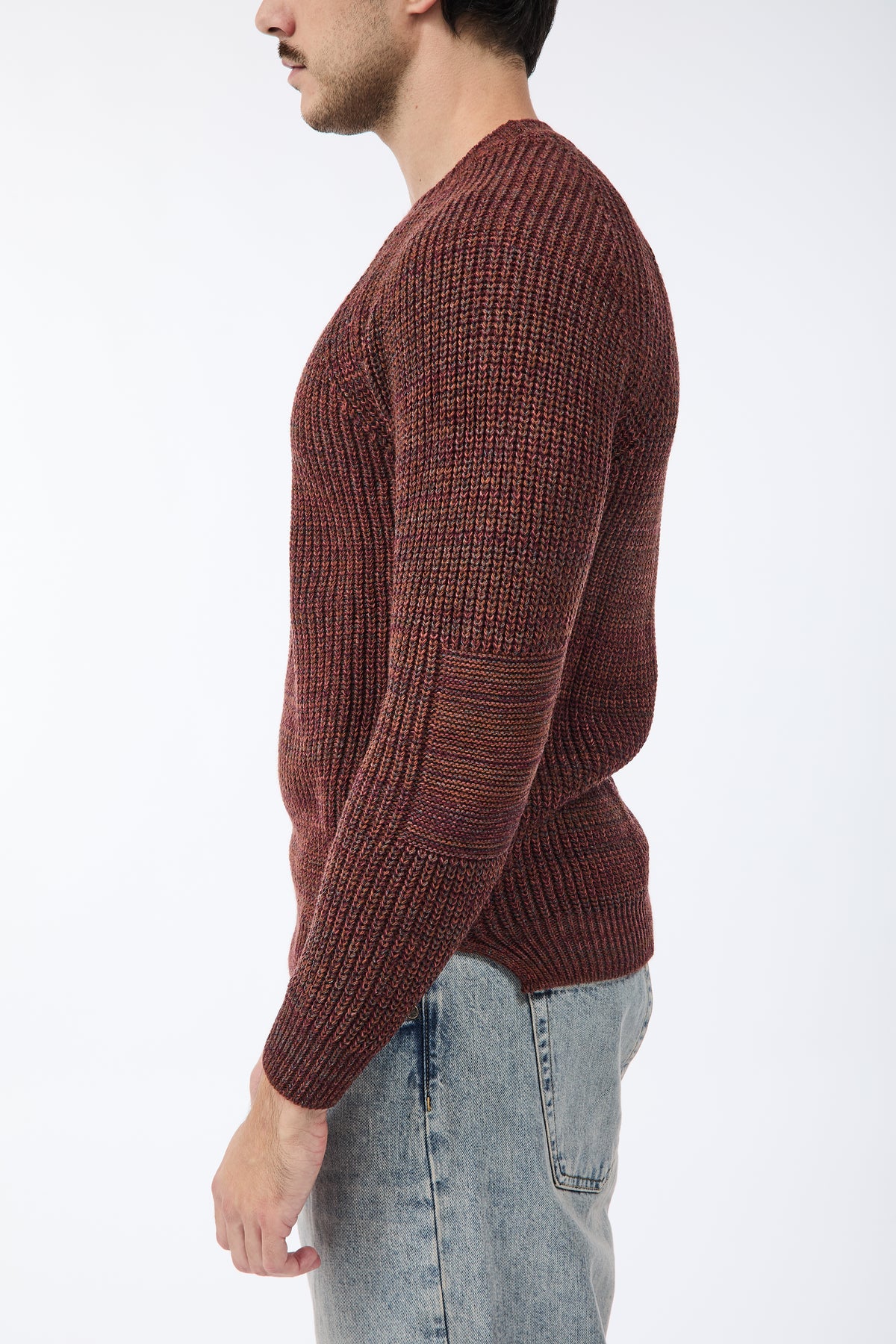 Maglione Block Eleven Malè Prugna