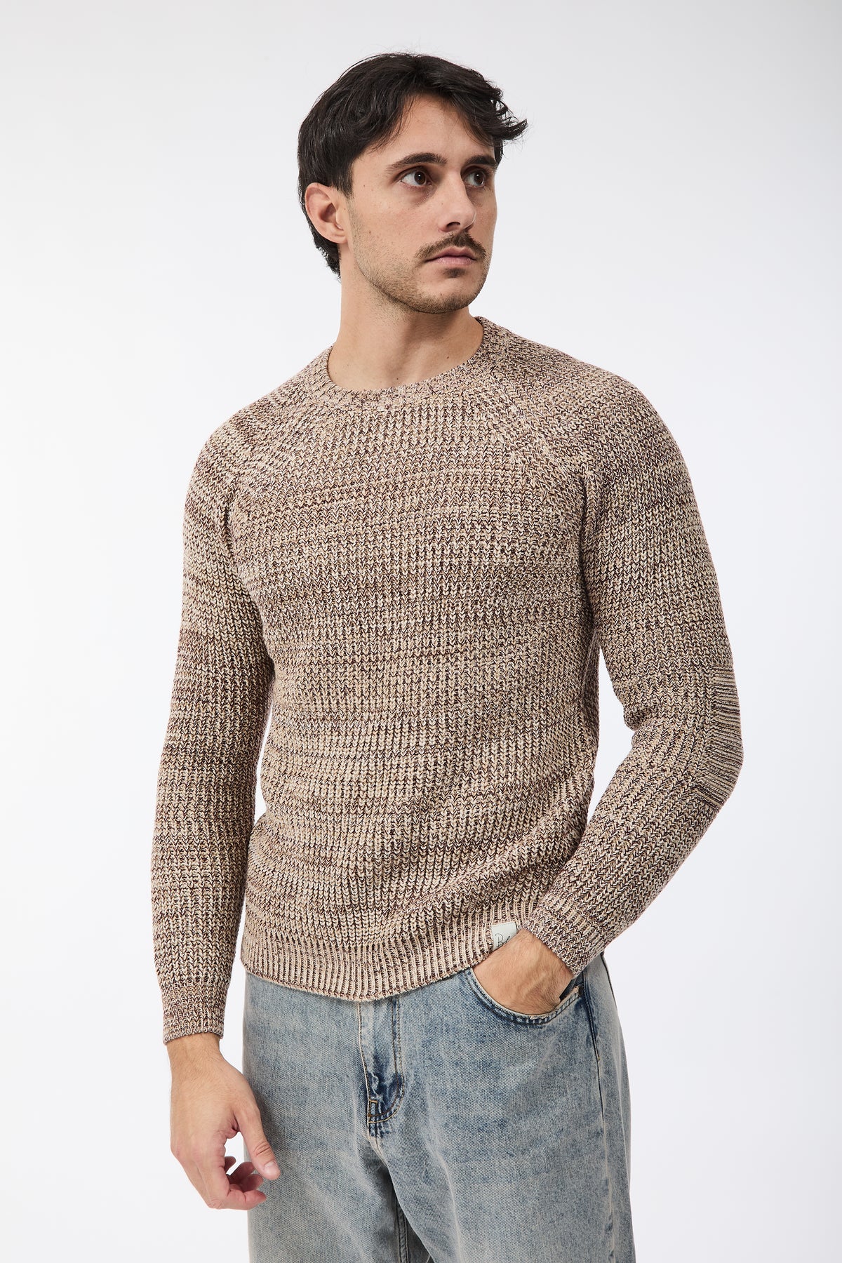 Maglione Block Eleven Malè Bordeaux