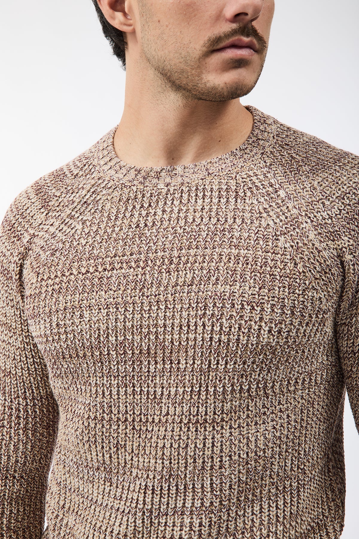 Maglione Block Eleven Malè Bordeaux