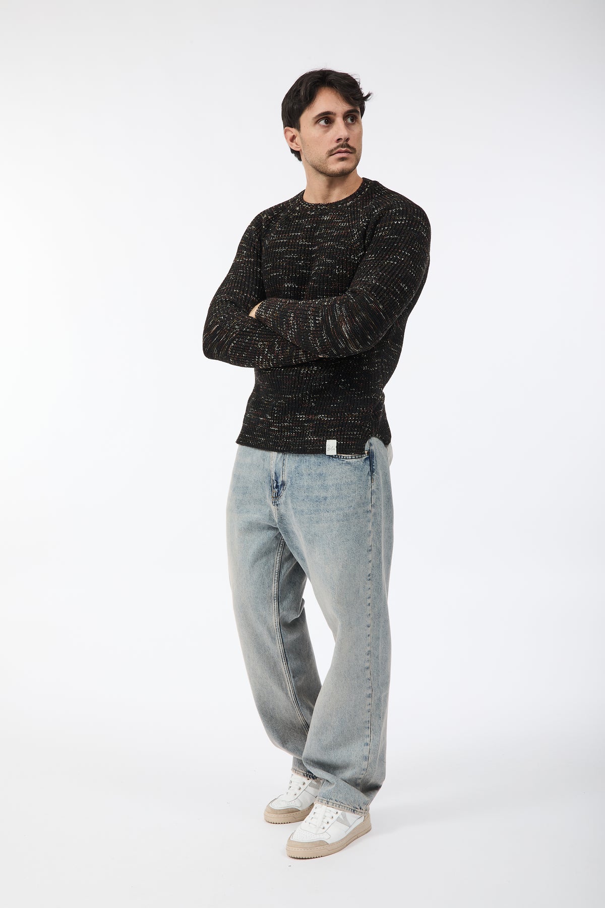 Maglione Block Eleven Malè Nero