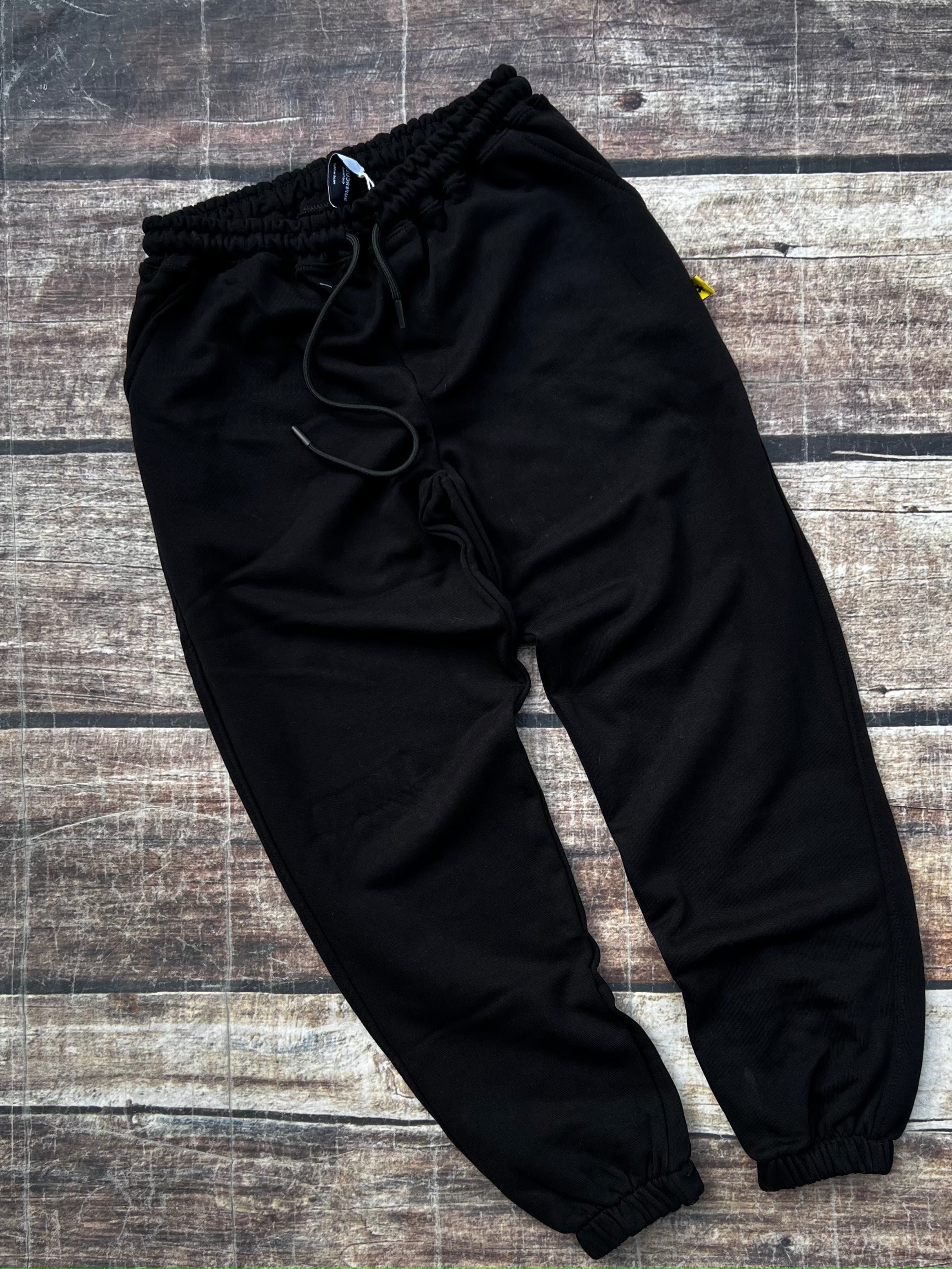 Pantalone Superculture Nero Jog (8879097151828)