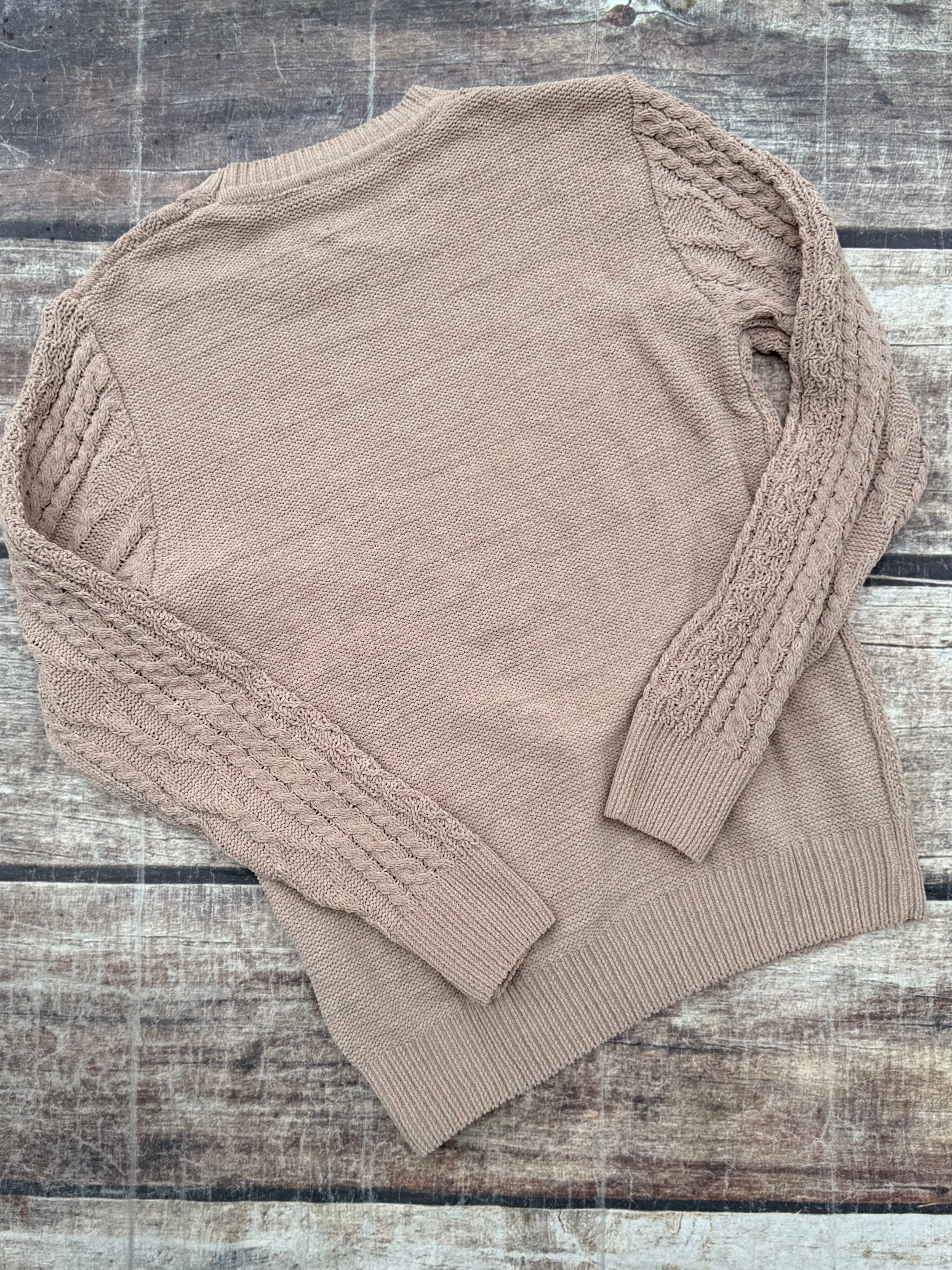 Maglione Gianni Lupo Trecce Ciniglia Beige 522 (12269286883668)