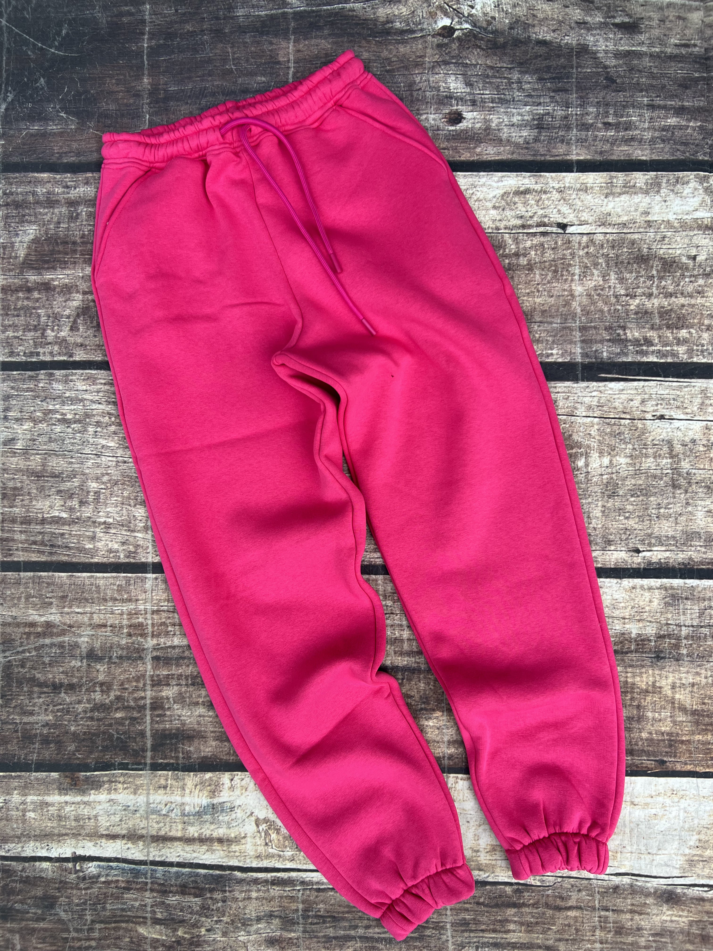 Pantalone Superculture Felpa Fucsia Donna (8528319578452)