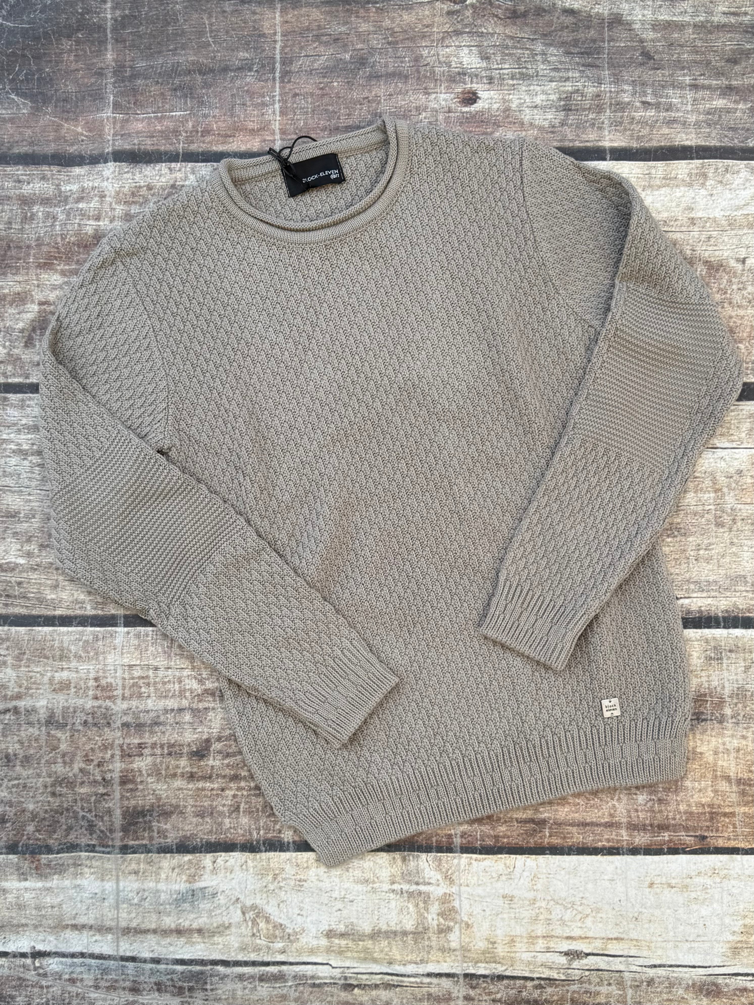 Maglione Block Eleven Bellini Fango 13