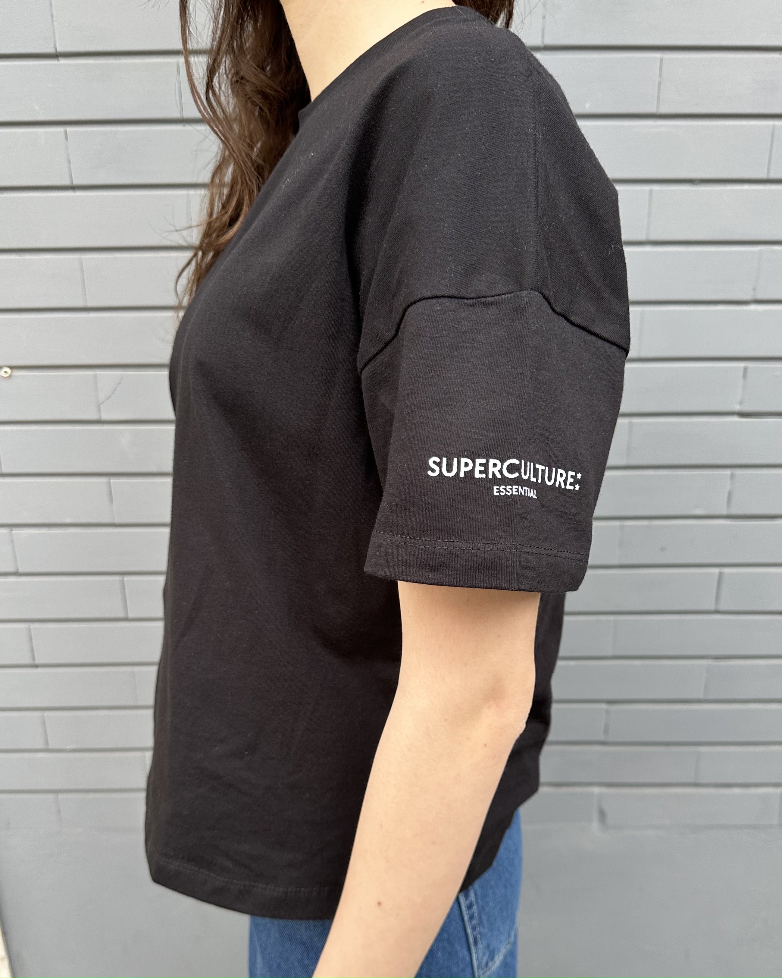 T-shirt Superculture Nera (8390390710612)
