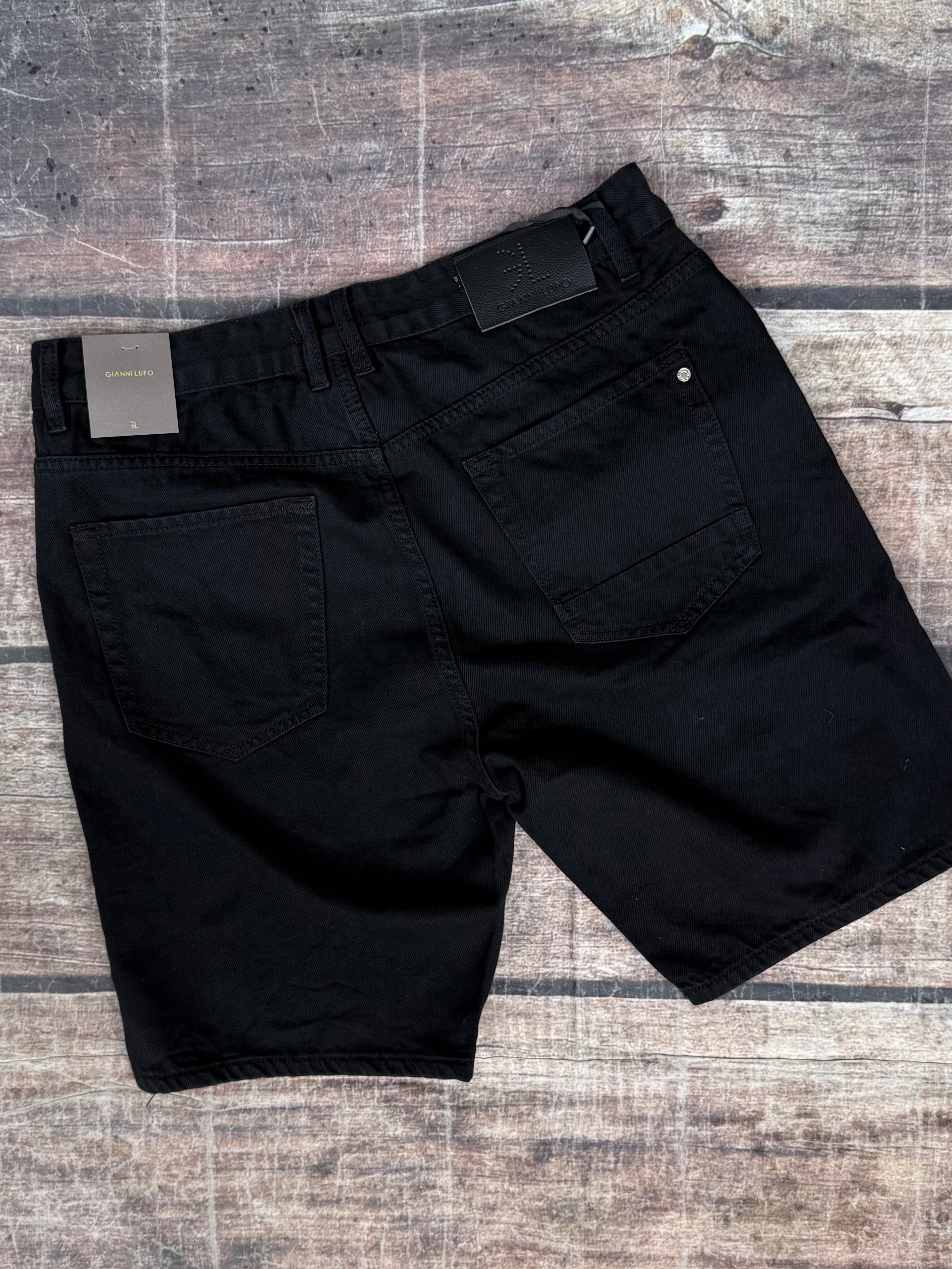 Bermuda Gianni Lupo Bianco Nero 6350 (11984142139732)